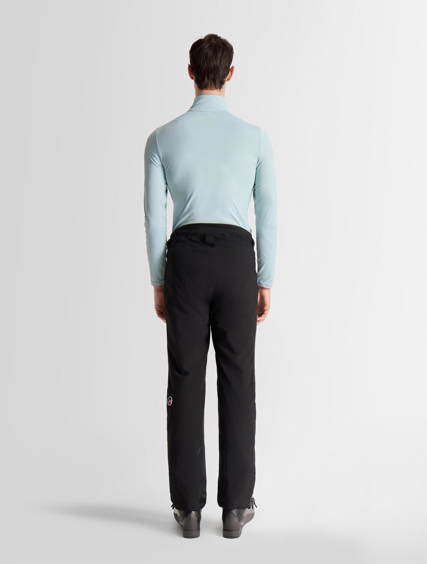 Mario coltrui met opstaande kraag, regular fit. FUSALP Blauw
