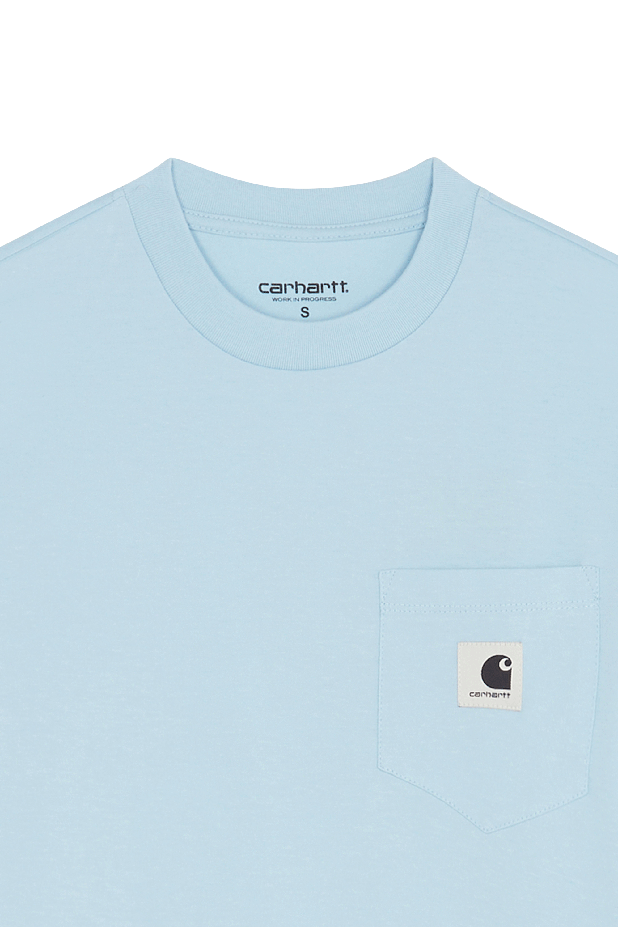 T-shirt w' s/s pocket t-shirt CARHARTT WIP Bleu