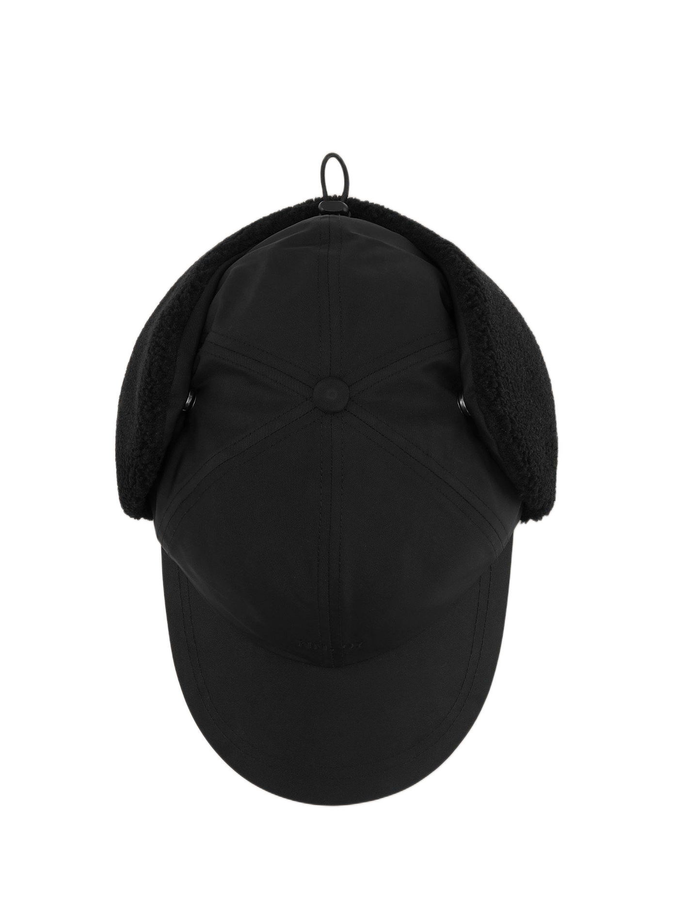 Fur-lined cap NN.07 Black