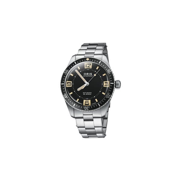 Montre automatique Oris Divers Sixty-Five 60th Anniversary Edition en acier inoxydable Montre automatique Oris Divers Sixty-Five 60th Anniversary Edition en acier inoxydable