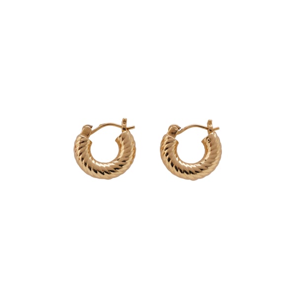 Boucles d'oreilles Sculpt à strie Boucles d'oreilles Sculpt à strie