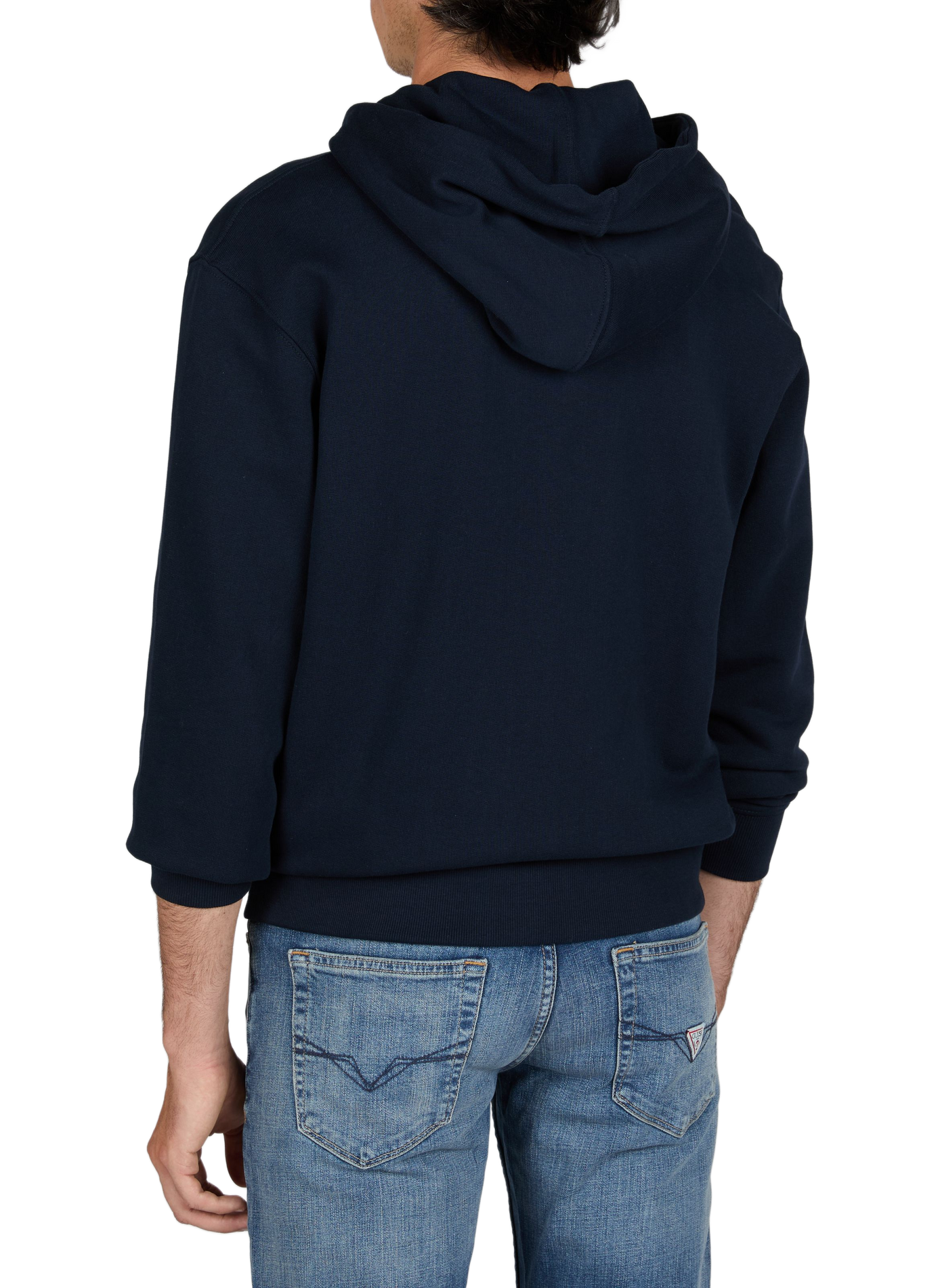 Gerader Hoodie GUESS Blau