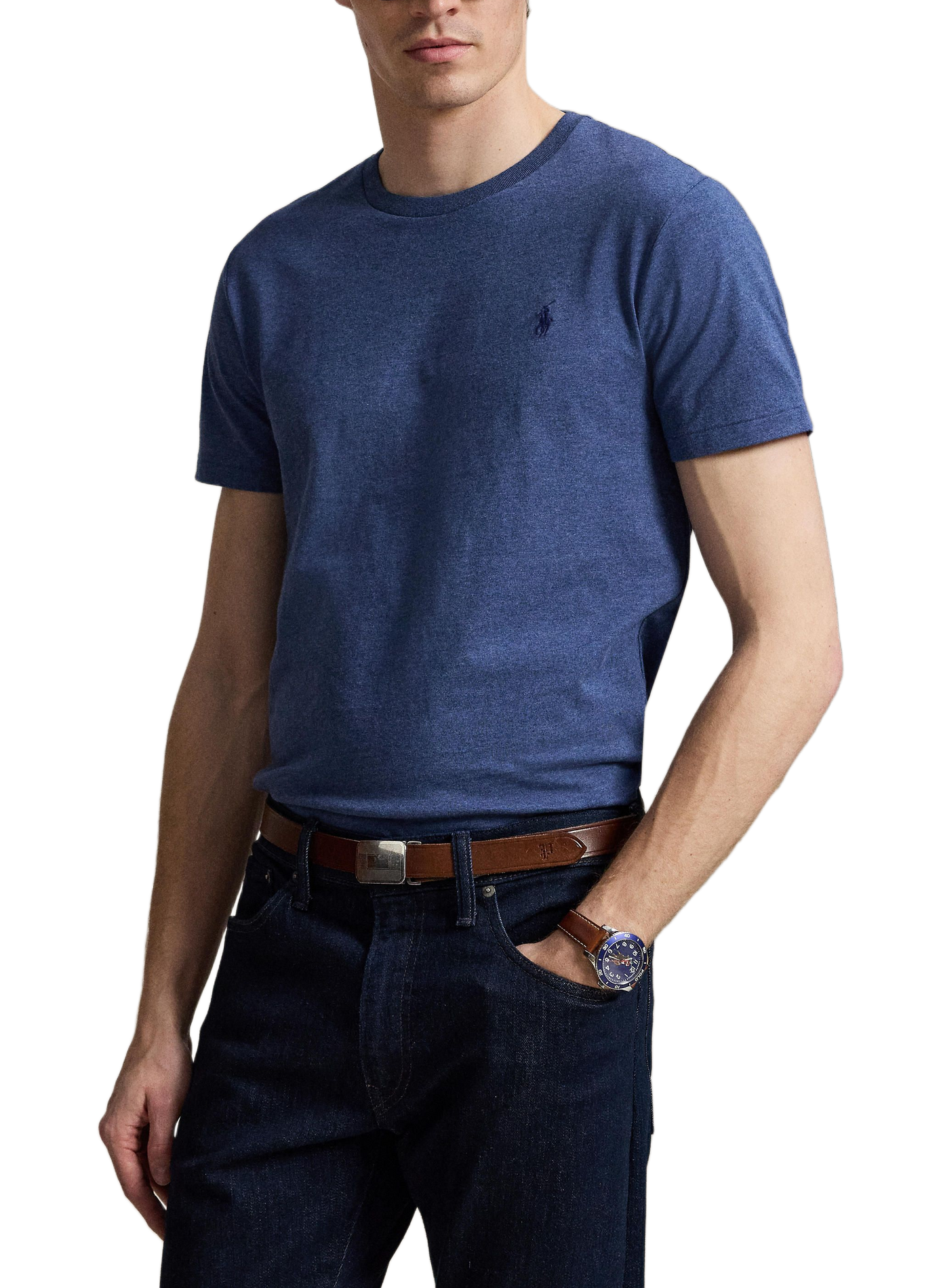 T-shirt en coton POLO RALPH LAUREN Bleu