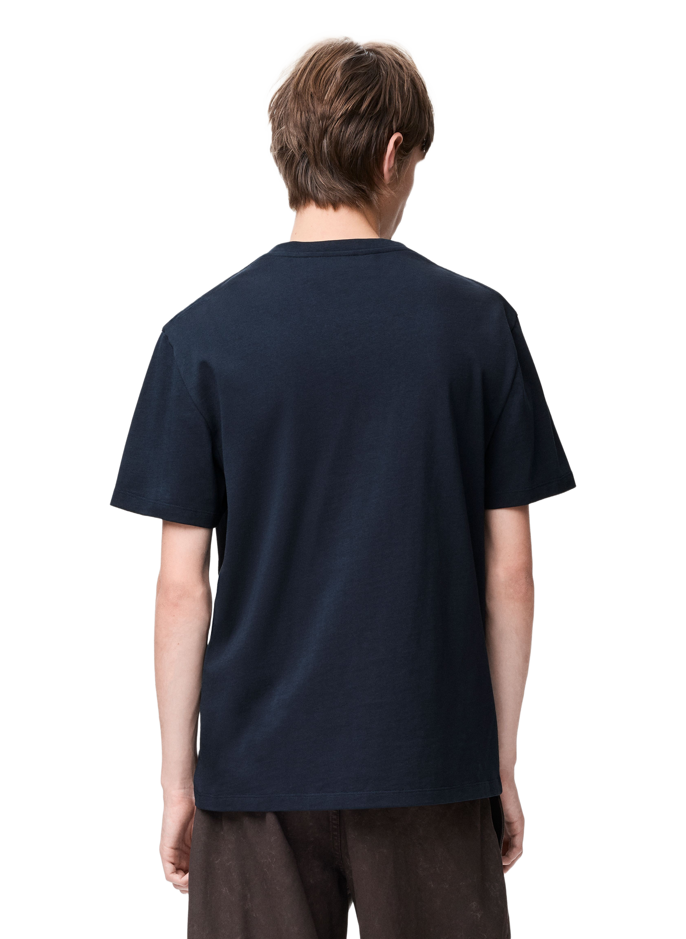 Lässiges Baumwoll-T-Shirt LOEWE Blau