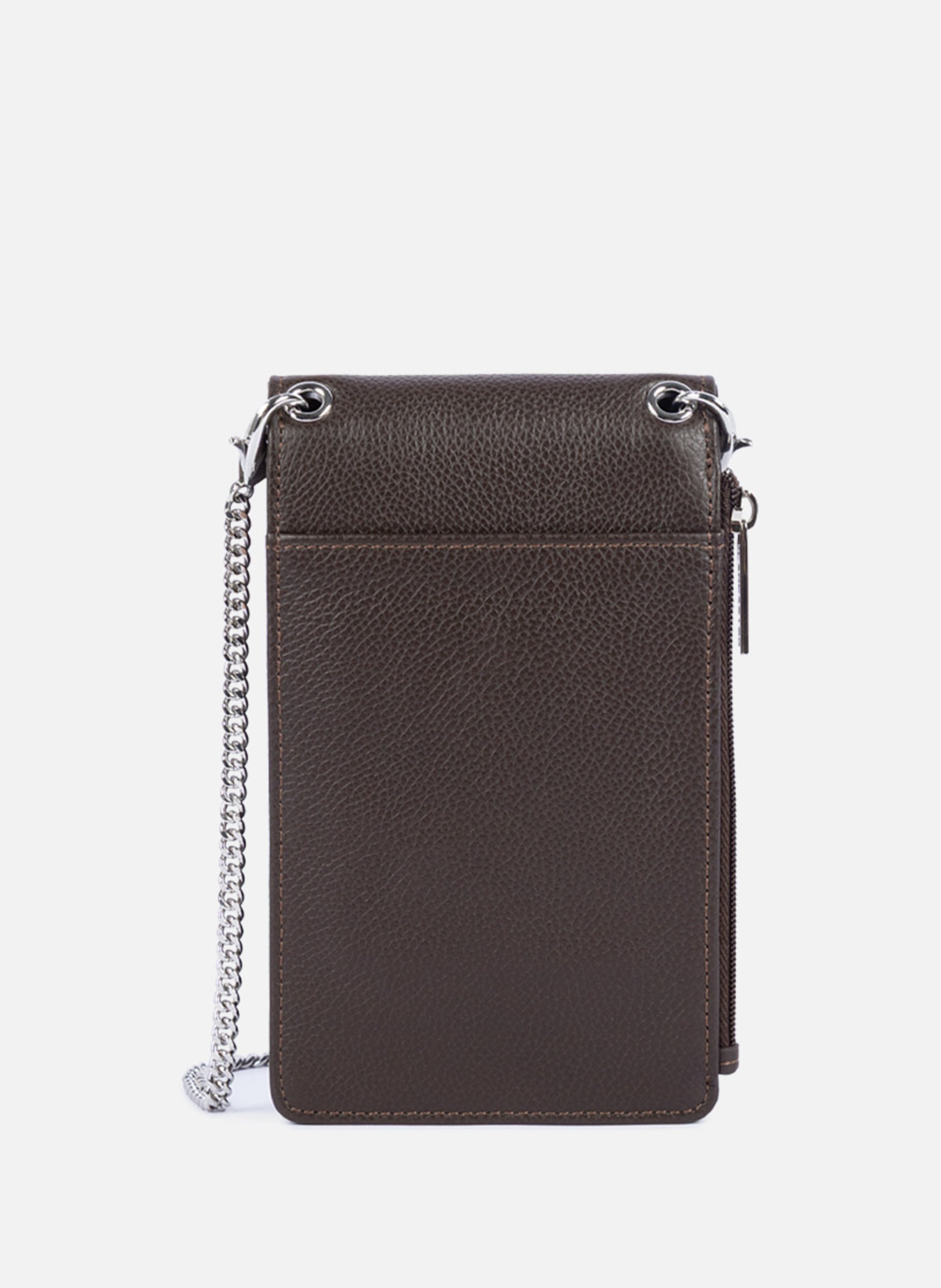 Smartphonehoesje - klein reliëf LANCASTER Bruin