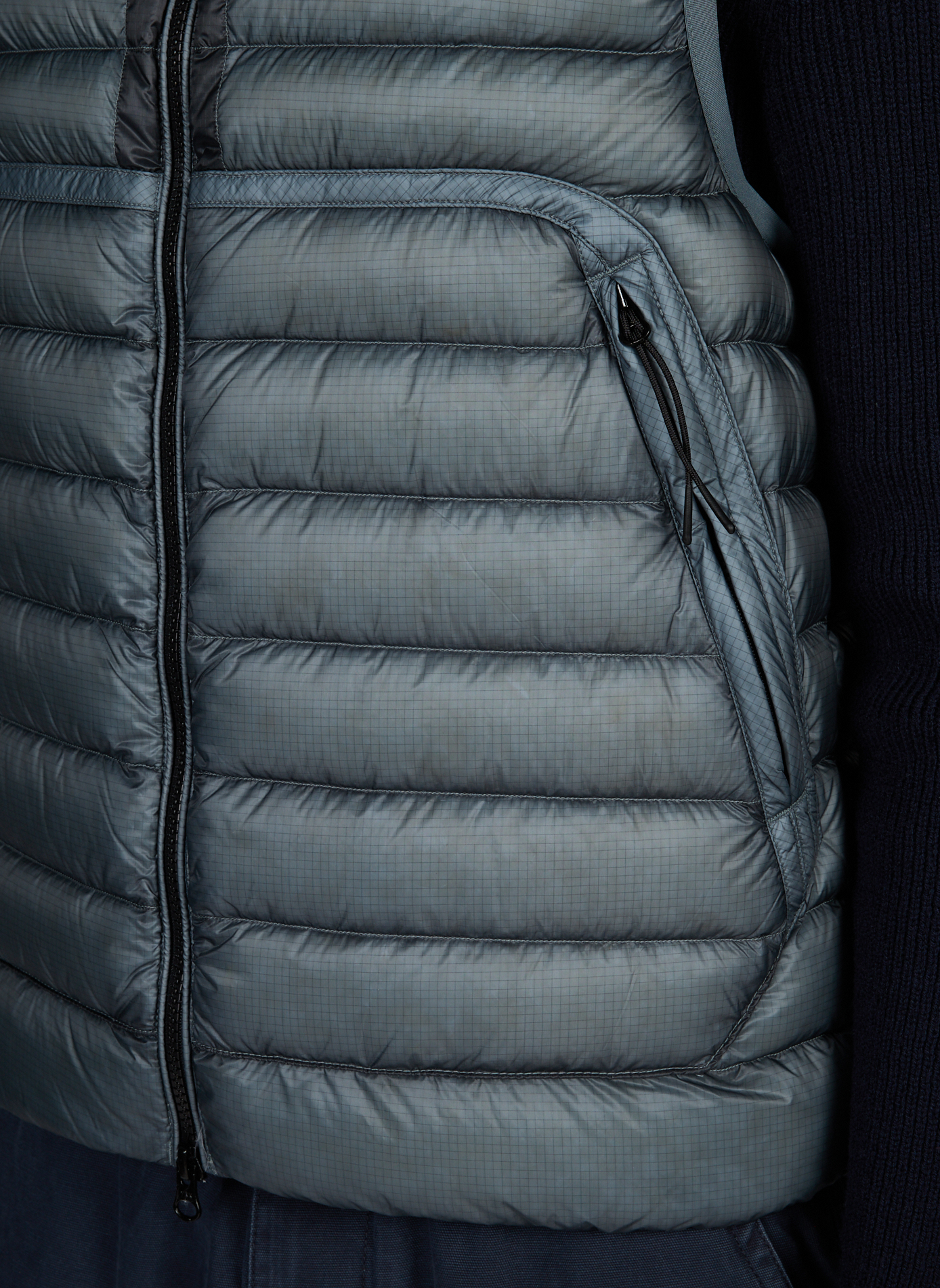 Bodywarmer met capuchon CP COMPANY Blauw