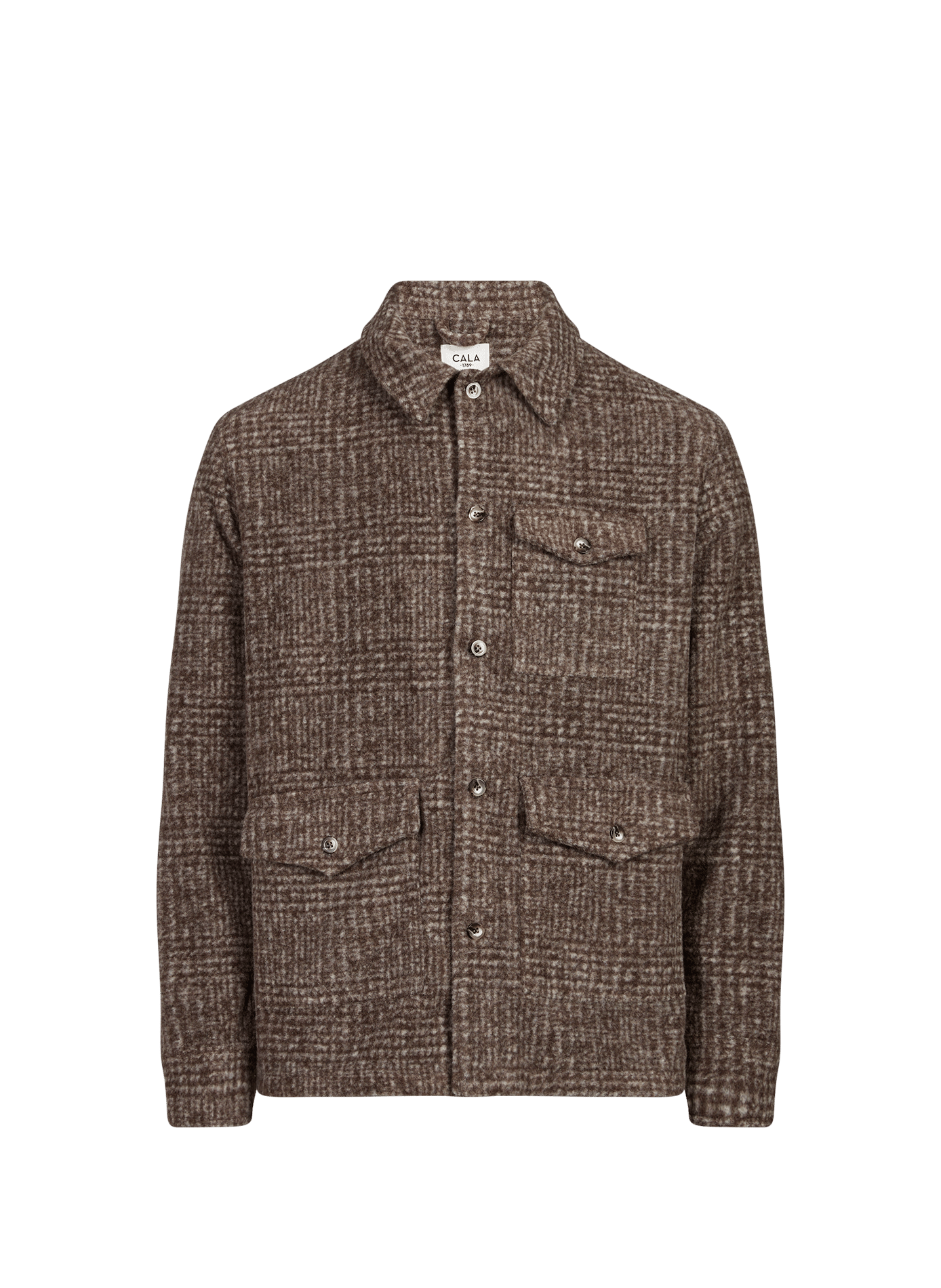 Straight jacket with classic collar 1789 CALA Khaki