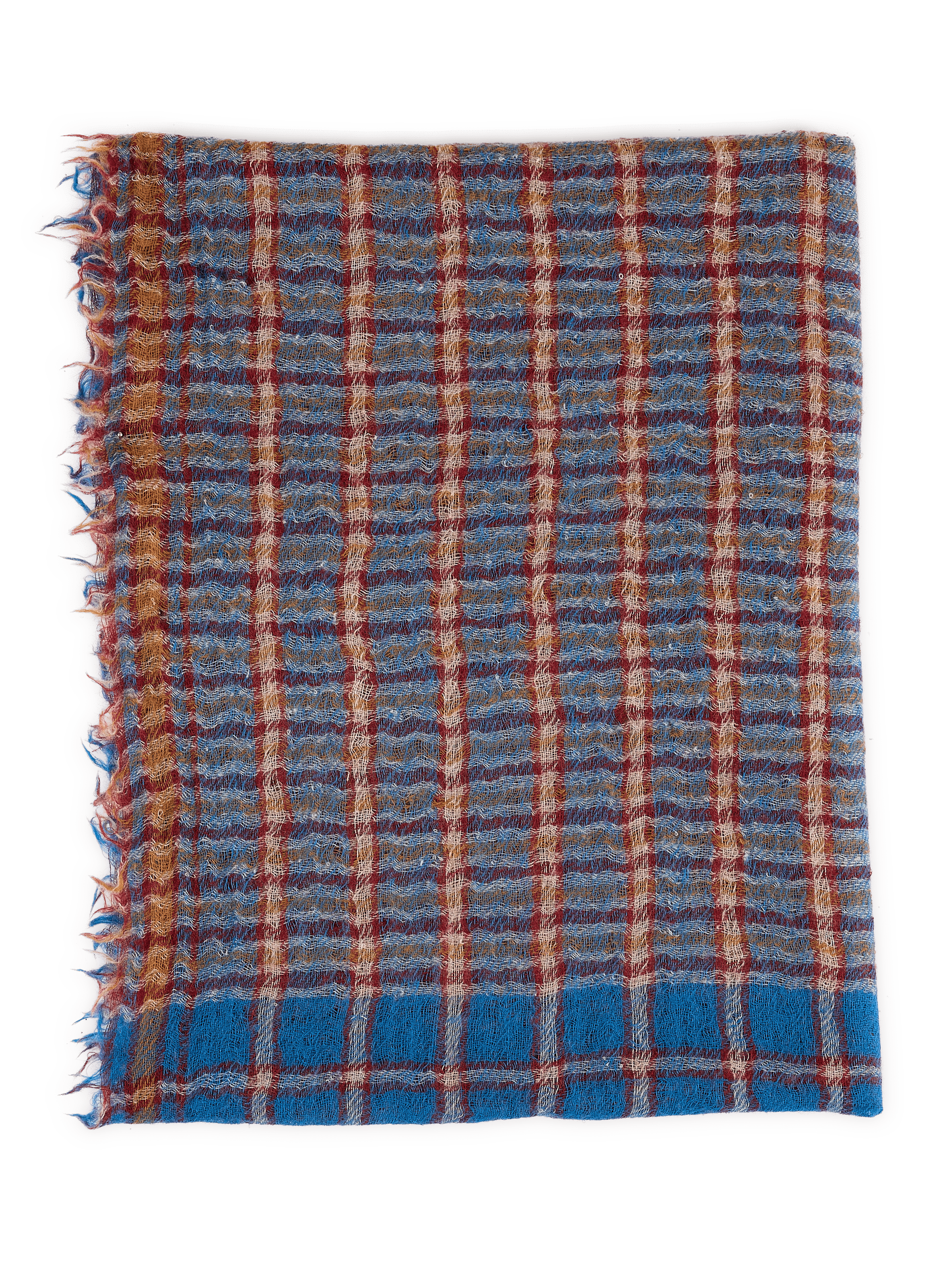 Foulard rayé en laine MOISMONT Multicolore