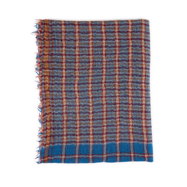 Foulard rayé en laine Foulard rayé en laine