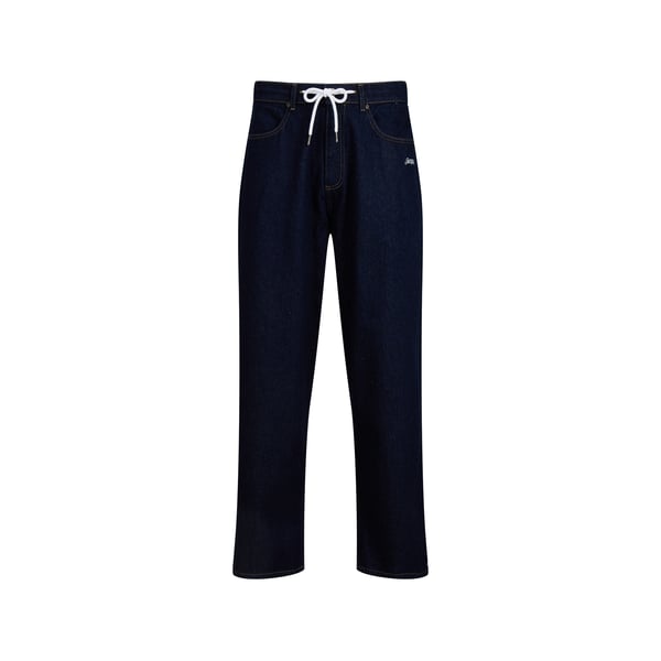 Jean brut large à lacets Jean brut large à lacets