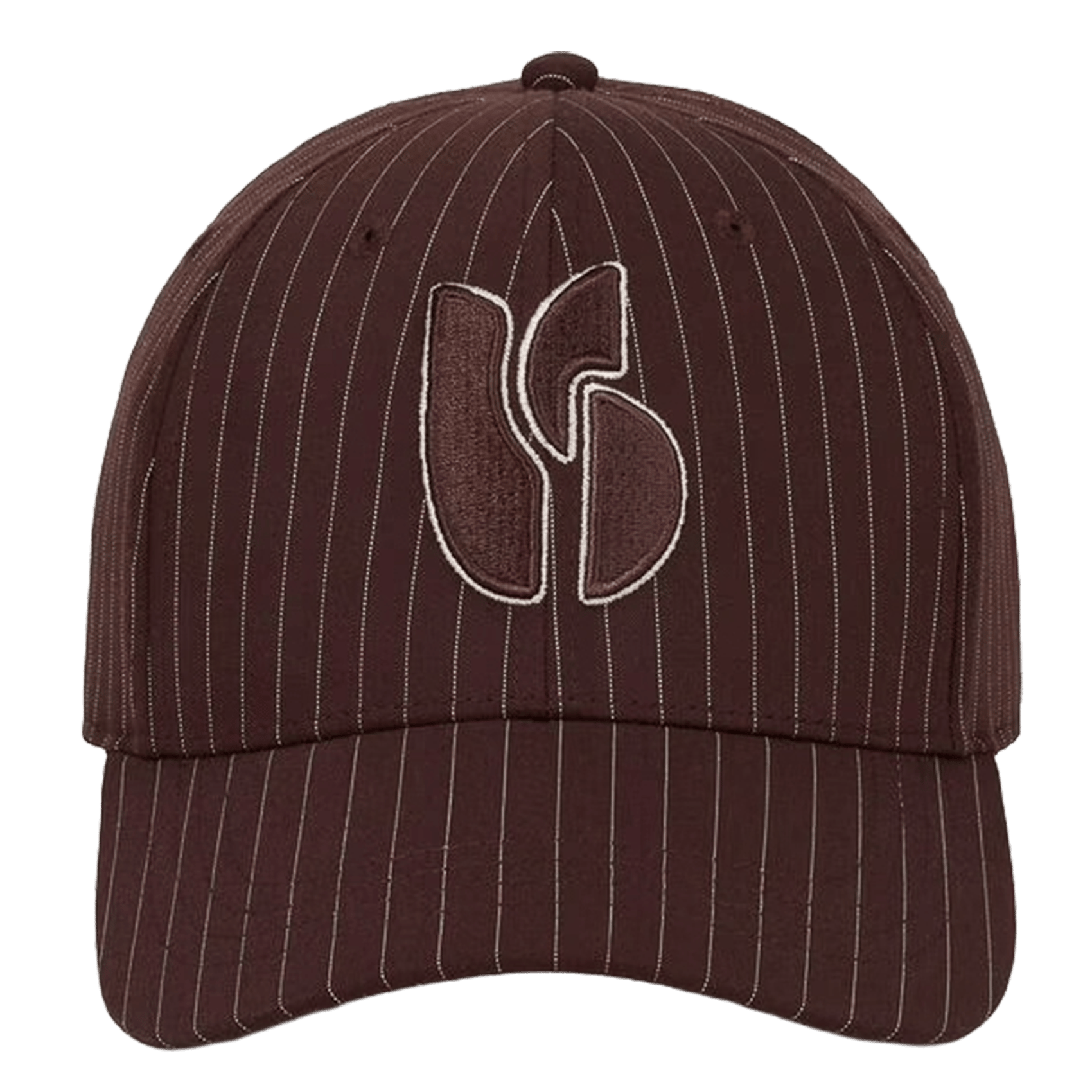 Gestreepte pet met Harlow-logo BA&SH Bruin