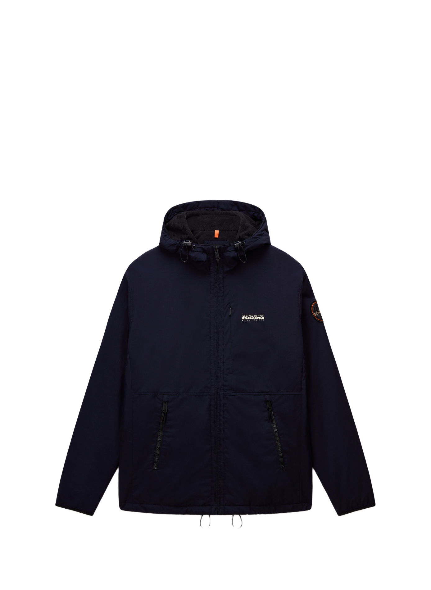 Parka droite unie à capuche NAPAPIJRI Bleu