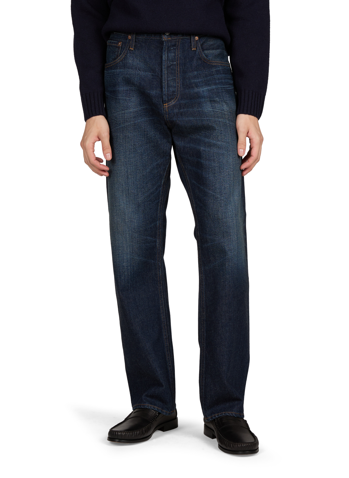 Wide cotton jeans AGOLDE Blue