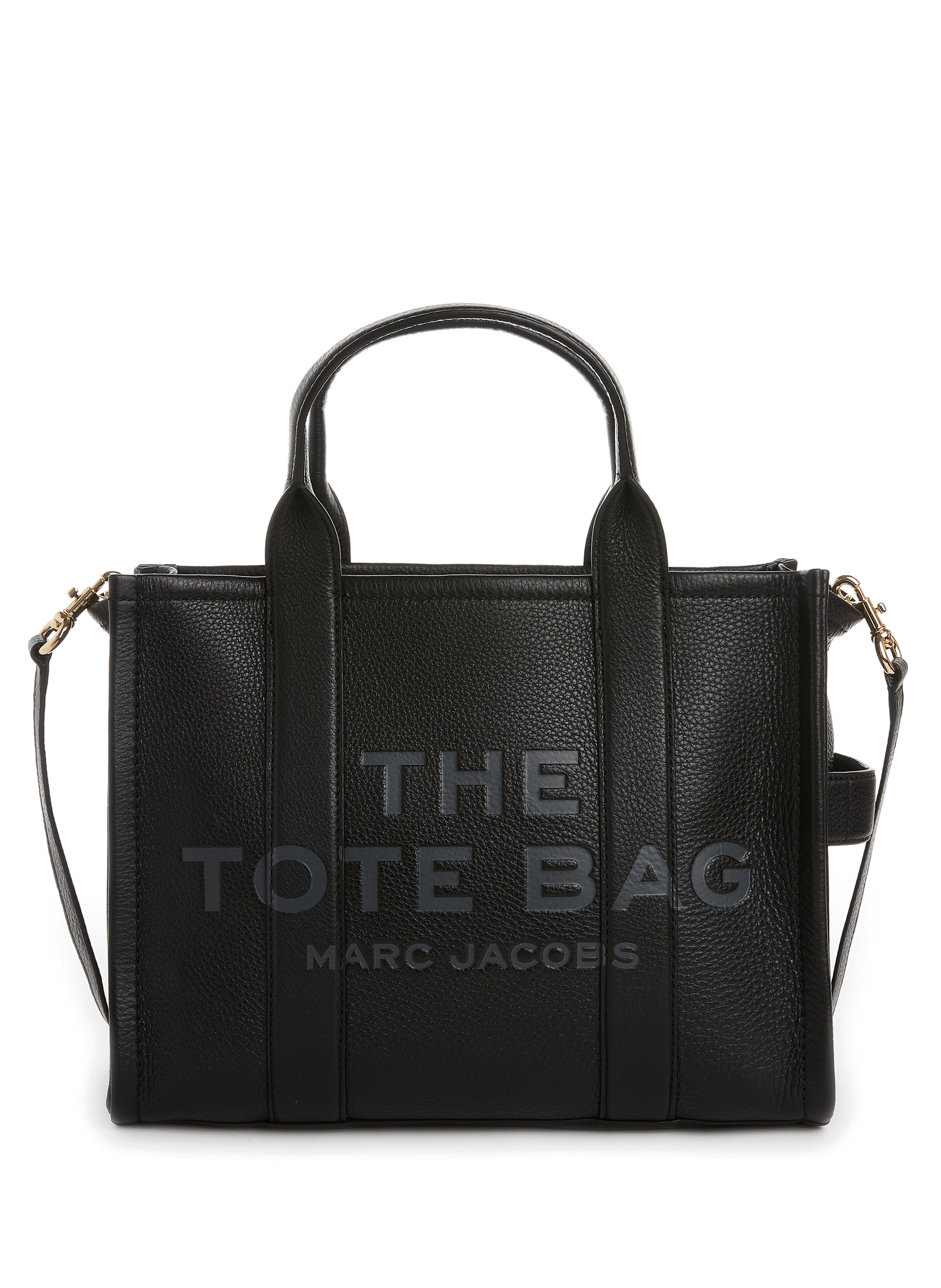 MARC JACOBS Sac cabas The Leather Medium Tote Bag Noir