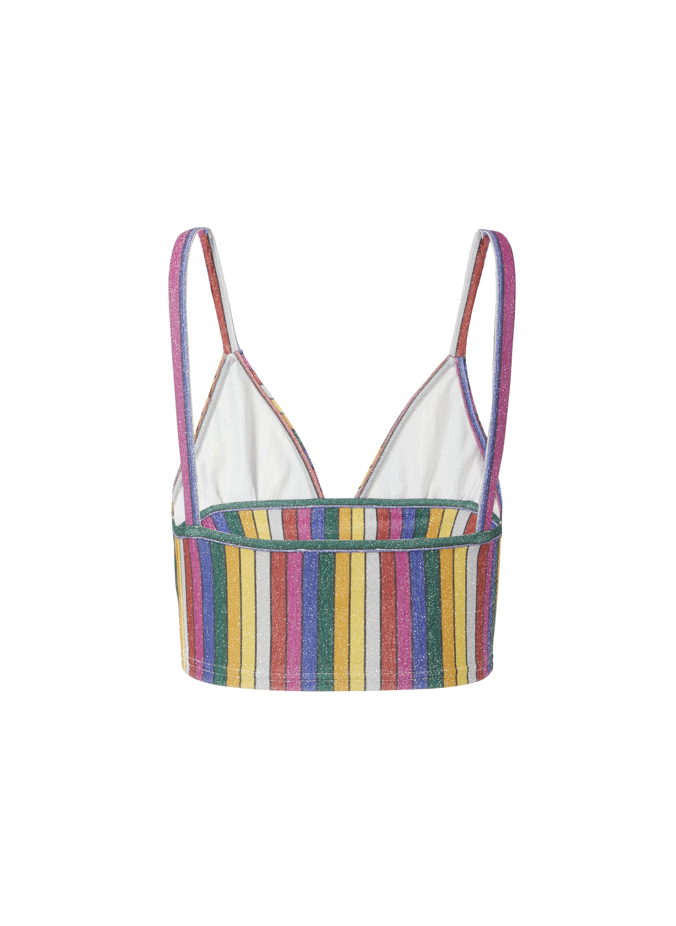 Brassière à rayures métallisées SAISON 1865 Multicolore