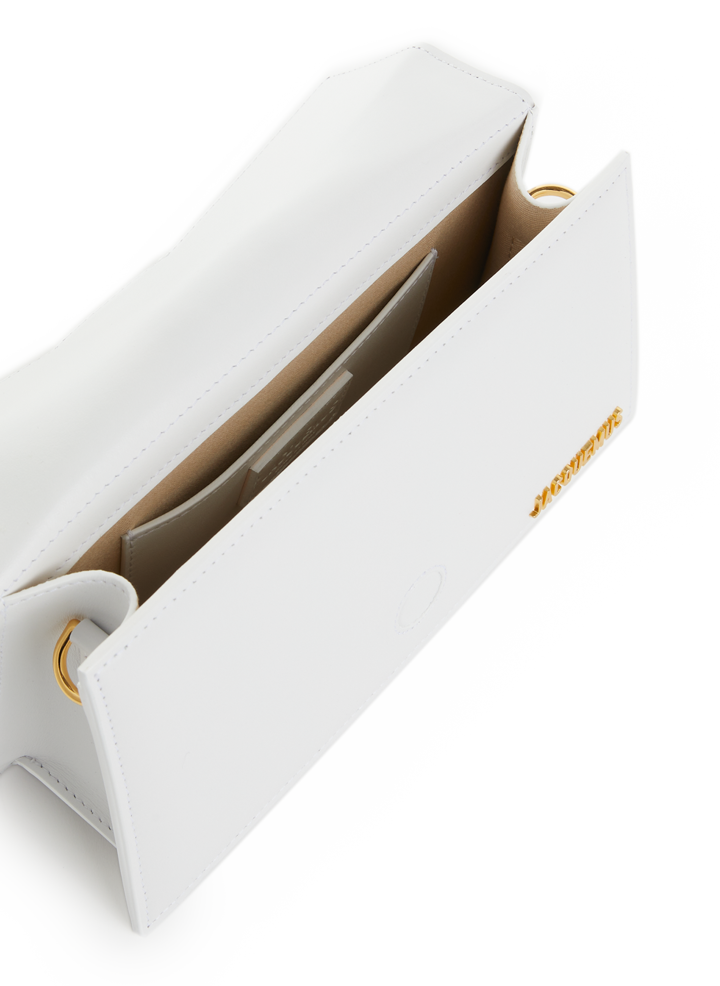 Le Grand Bambino leather bag JACQUEMUS White