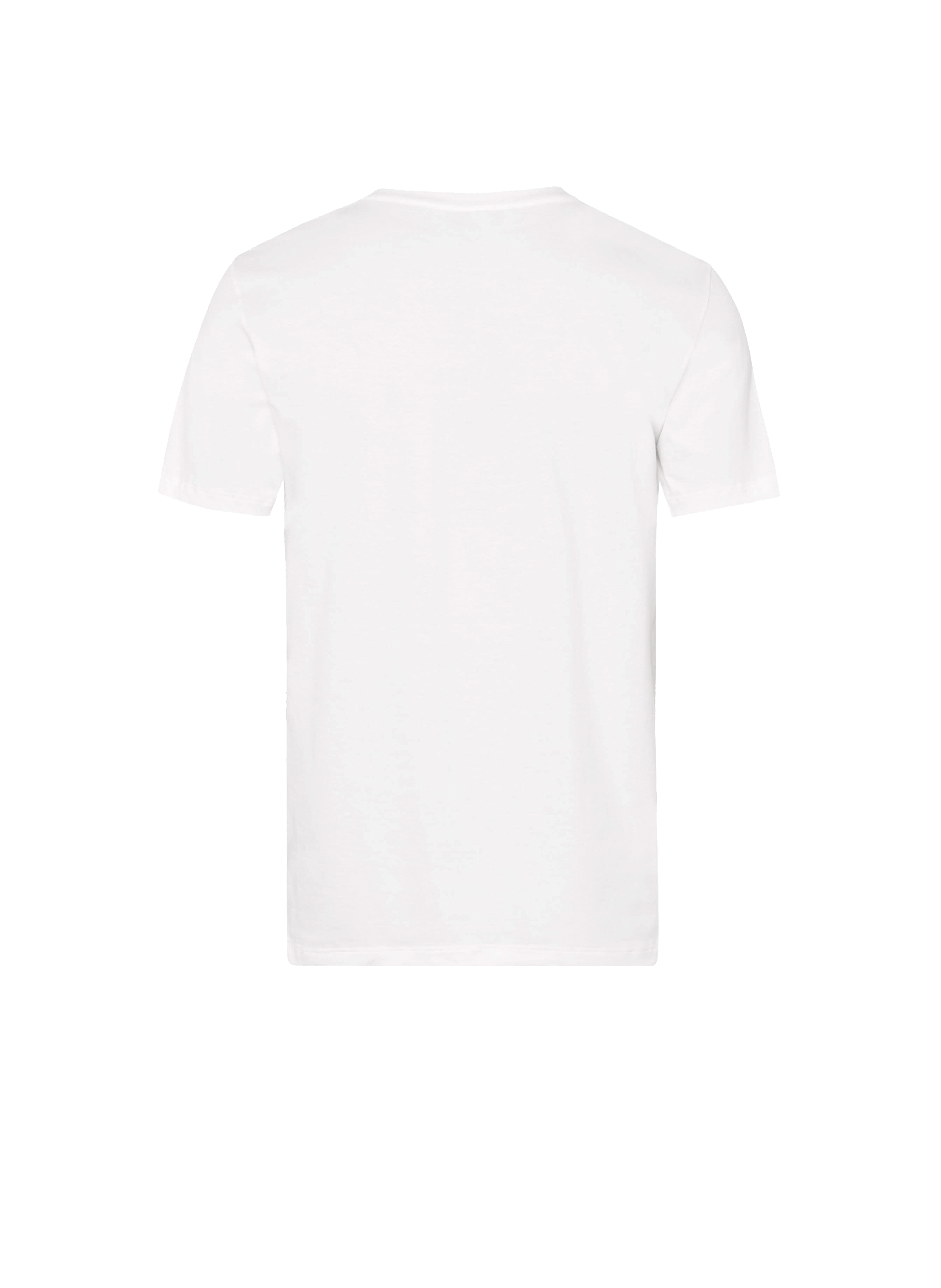 Cotton V-neck T-shirt HANRO White