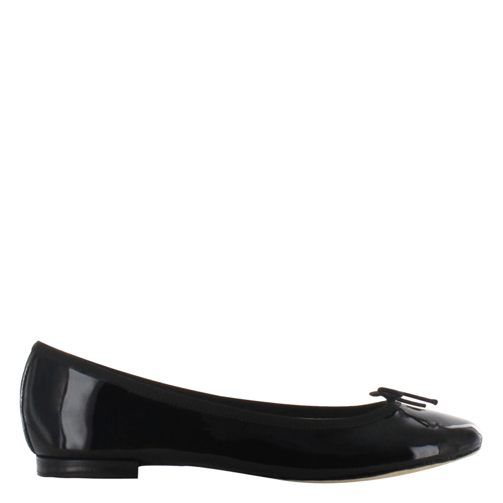 Ballerines vernies en cuir vernis cendrillon REPETTO Noir