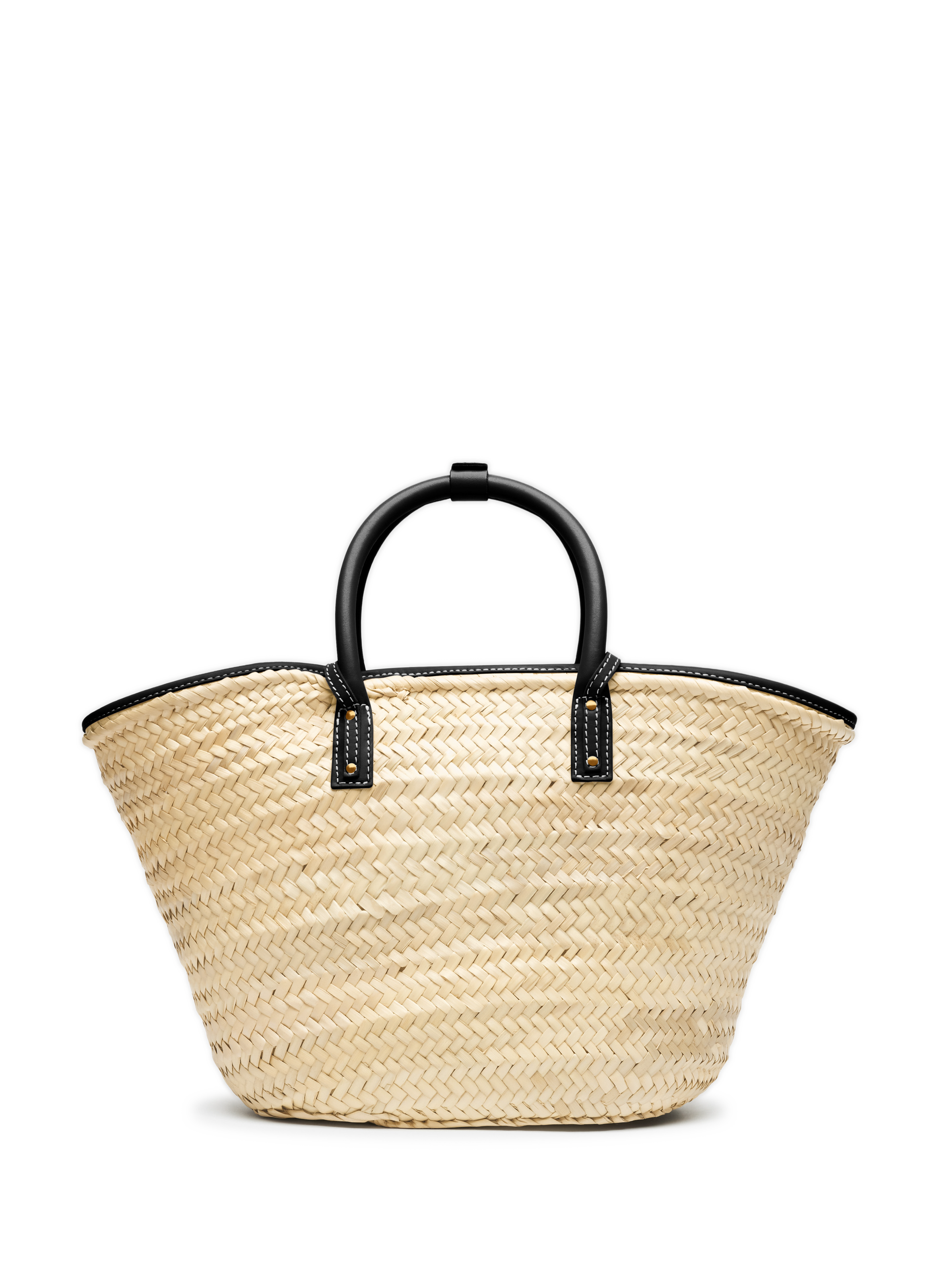 Le Panier Soli raffia bag  JACQUEMUS Black