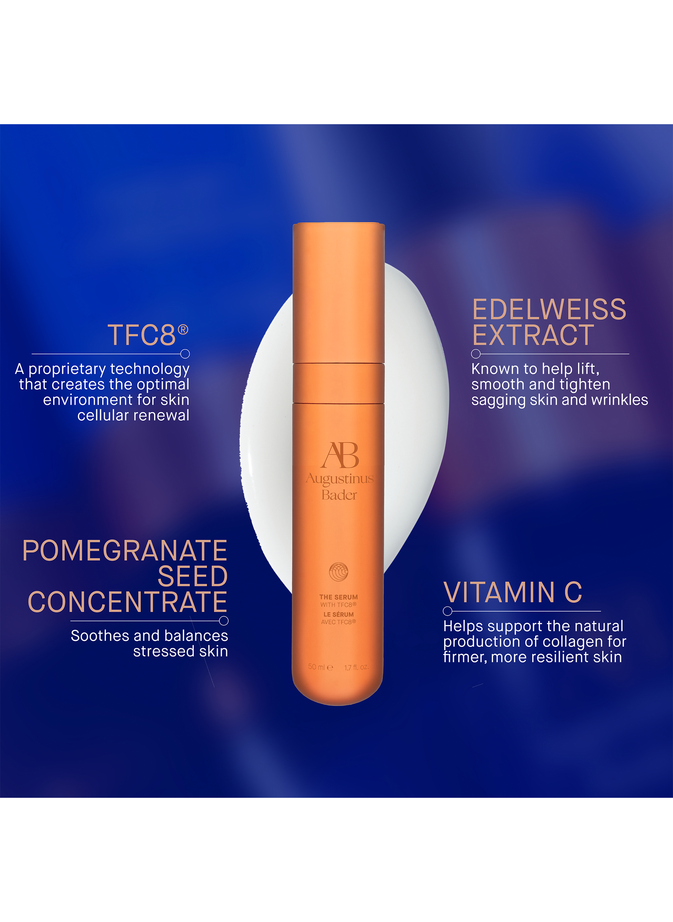 Le Sérum avec TFC8® AUGUSTINUS BADER No color