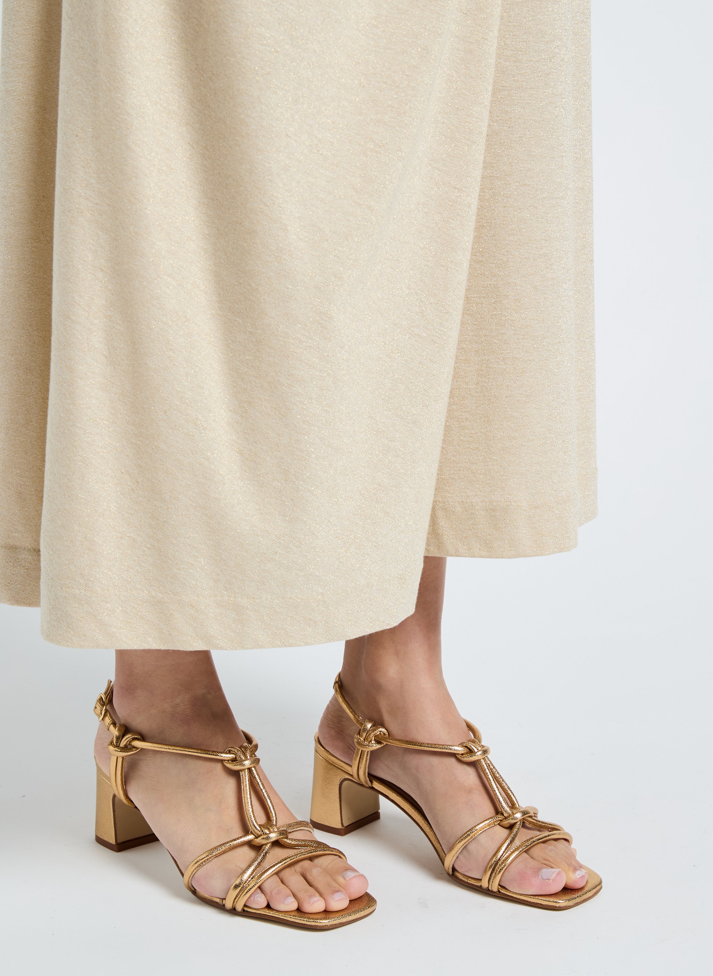 CARMEN high heel sandals SAISON 1865 Golden