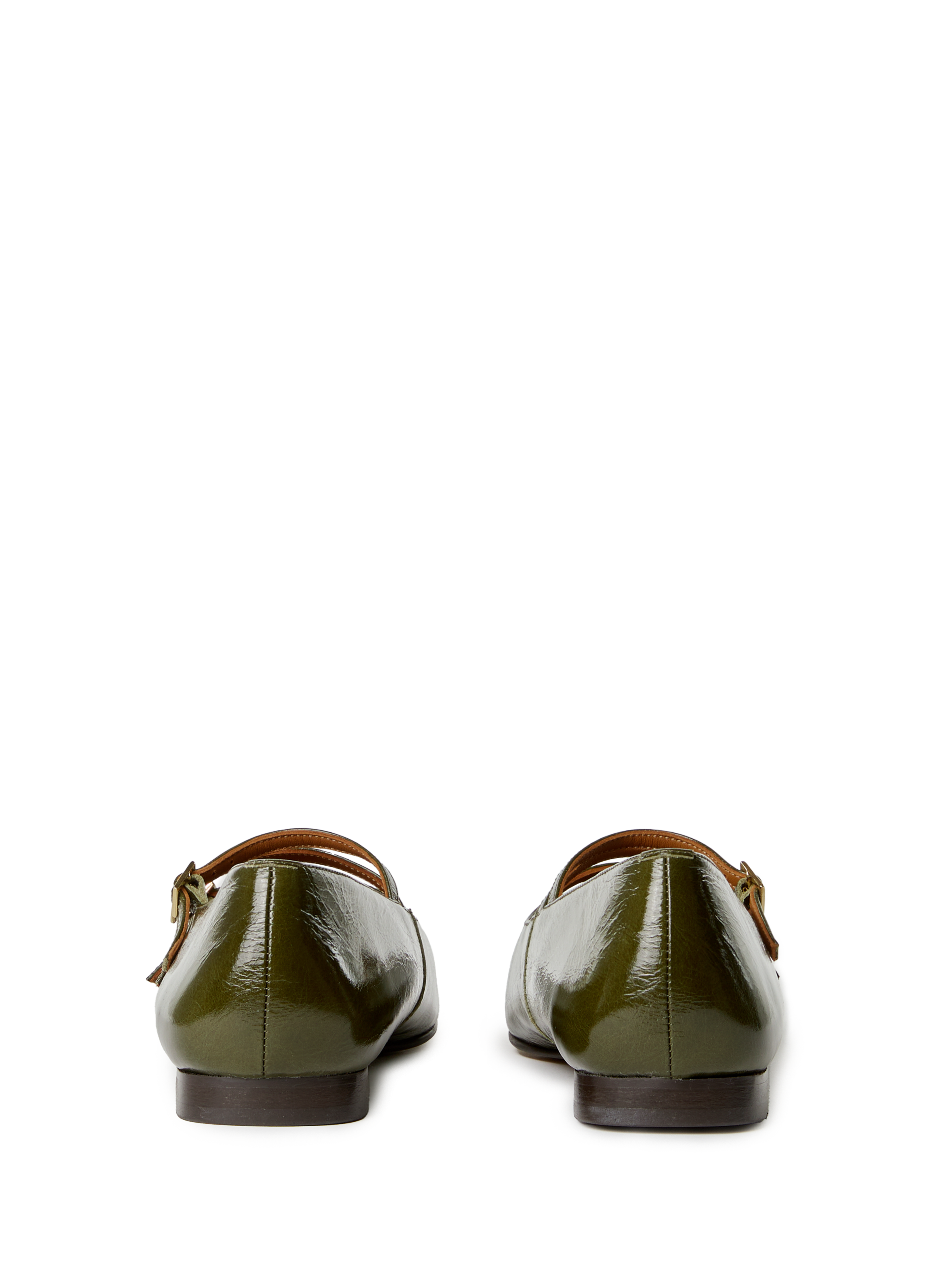 Leather baby shoes SAISON 1865 Khaki