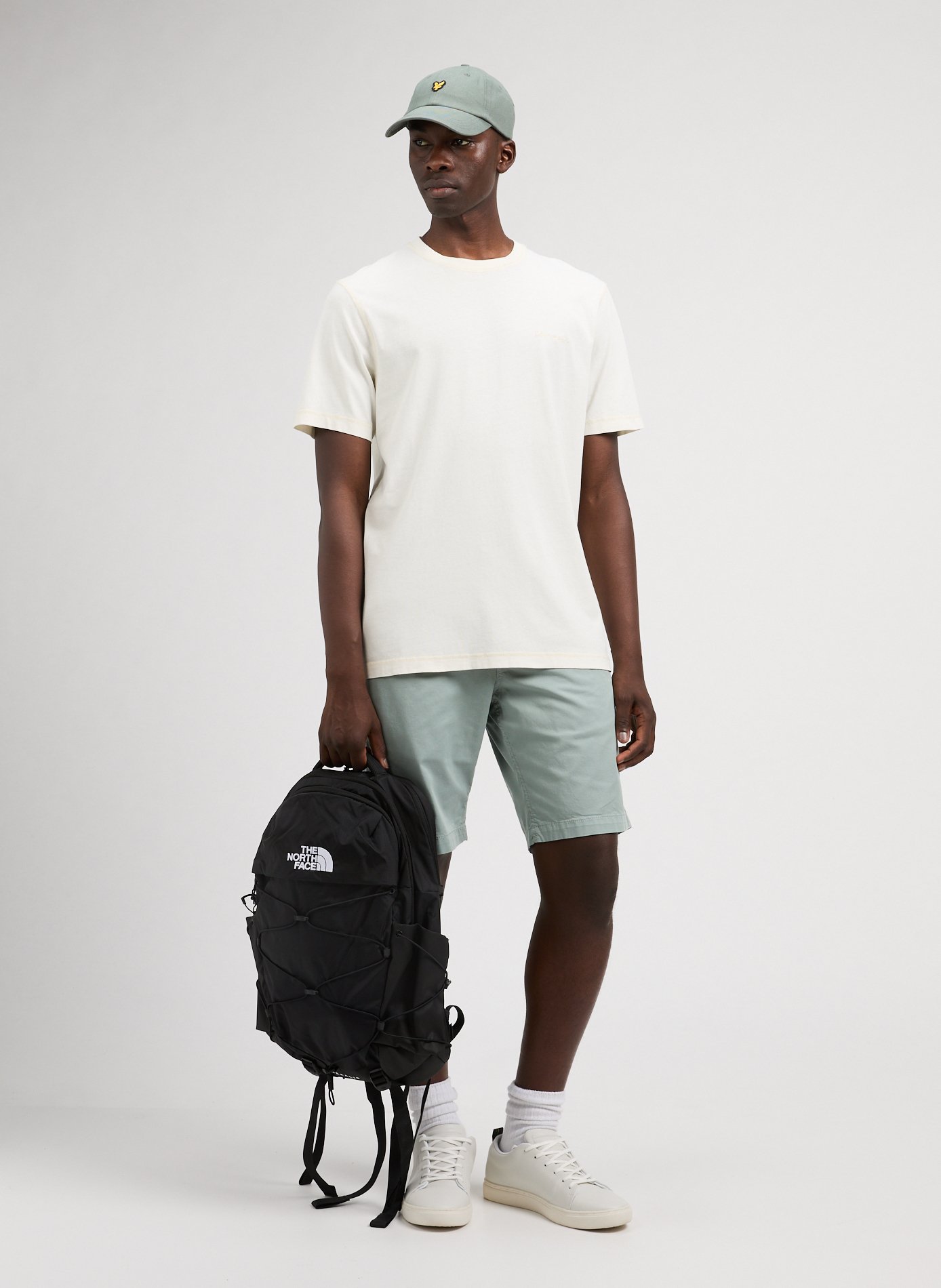 Logo backpack THE NORTH FACE Black