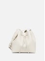 Grand sac bourse - pur & element city | Blanc by LANCASTER LANCASTER Grand sac bourse - pur & element city | Blanc