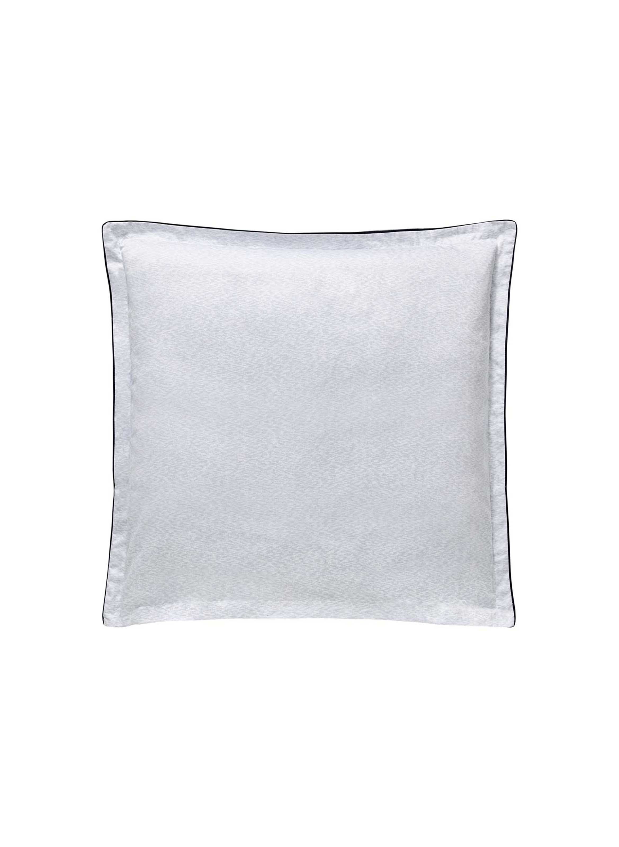 Taie d'oreiller imprimée en satin de coton bio, rivages ALEXANDRE TURPAULT Bleu