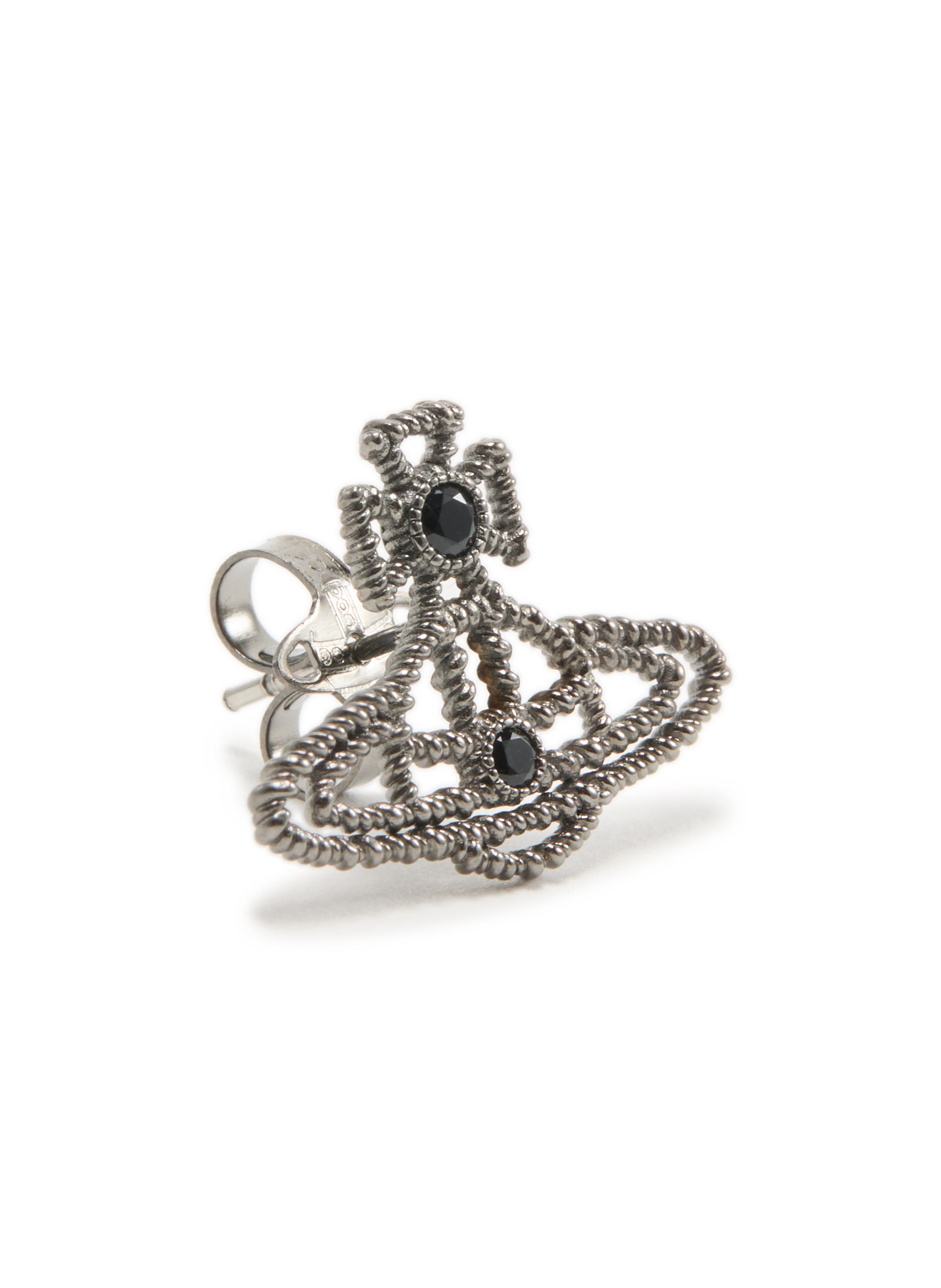 Boucle d'oreille Coretta VIVIENNE WESTWOOD Noir