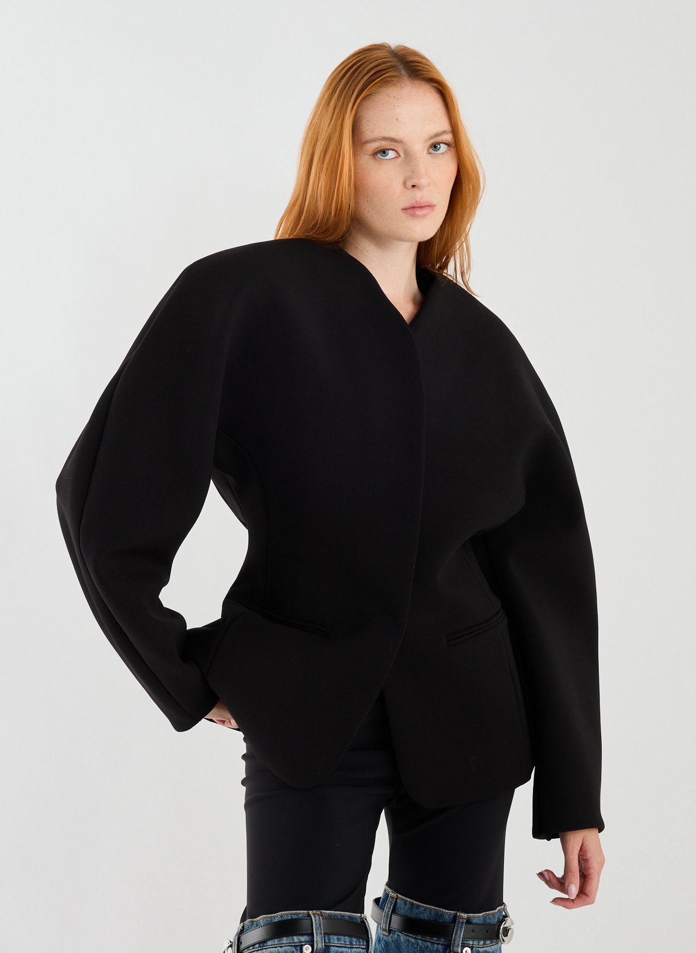 Blazer uni JACQUEMUS Noir