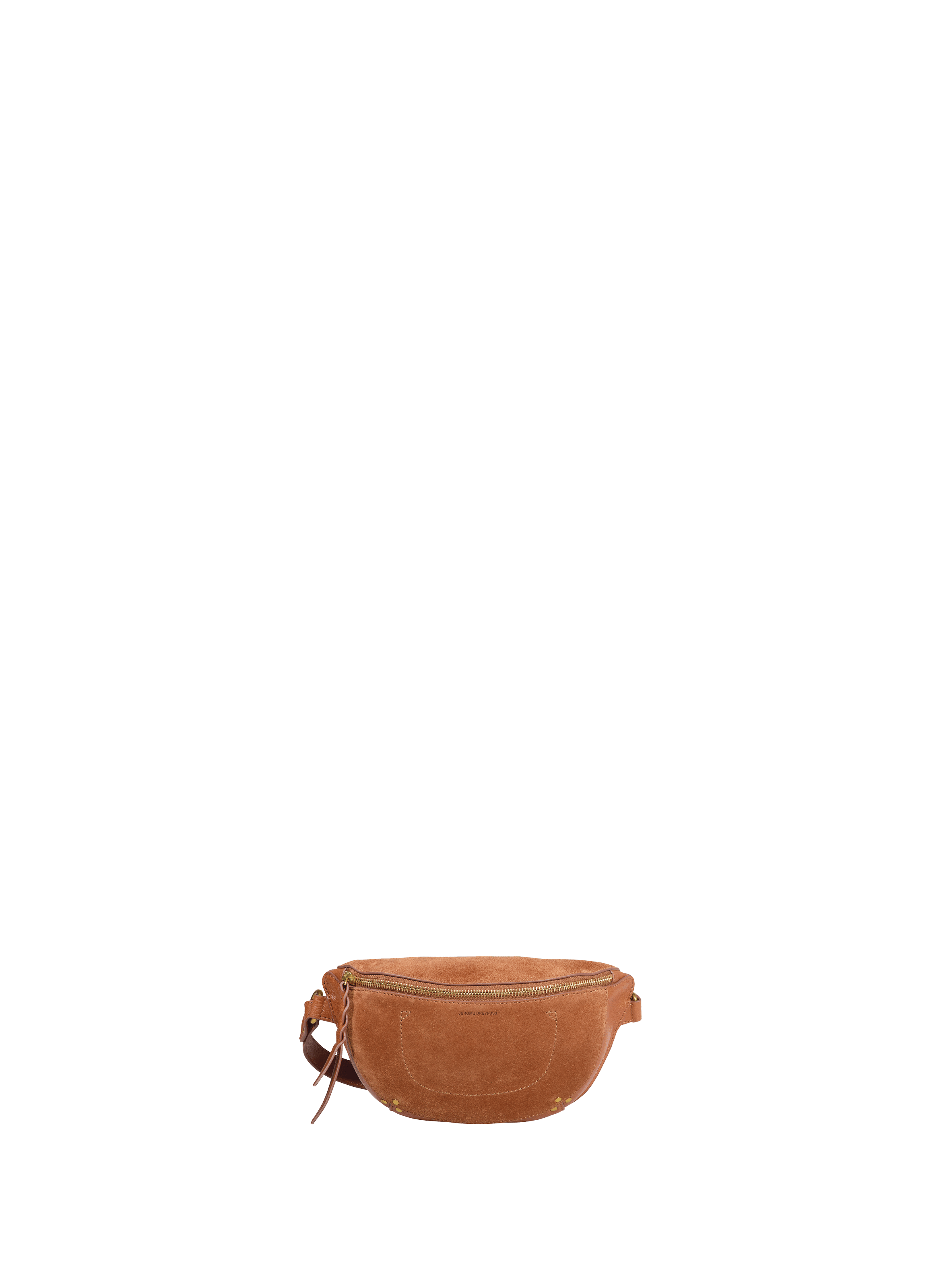 JÉRÔME DREYFUSS Linen Fanny Pack Brown