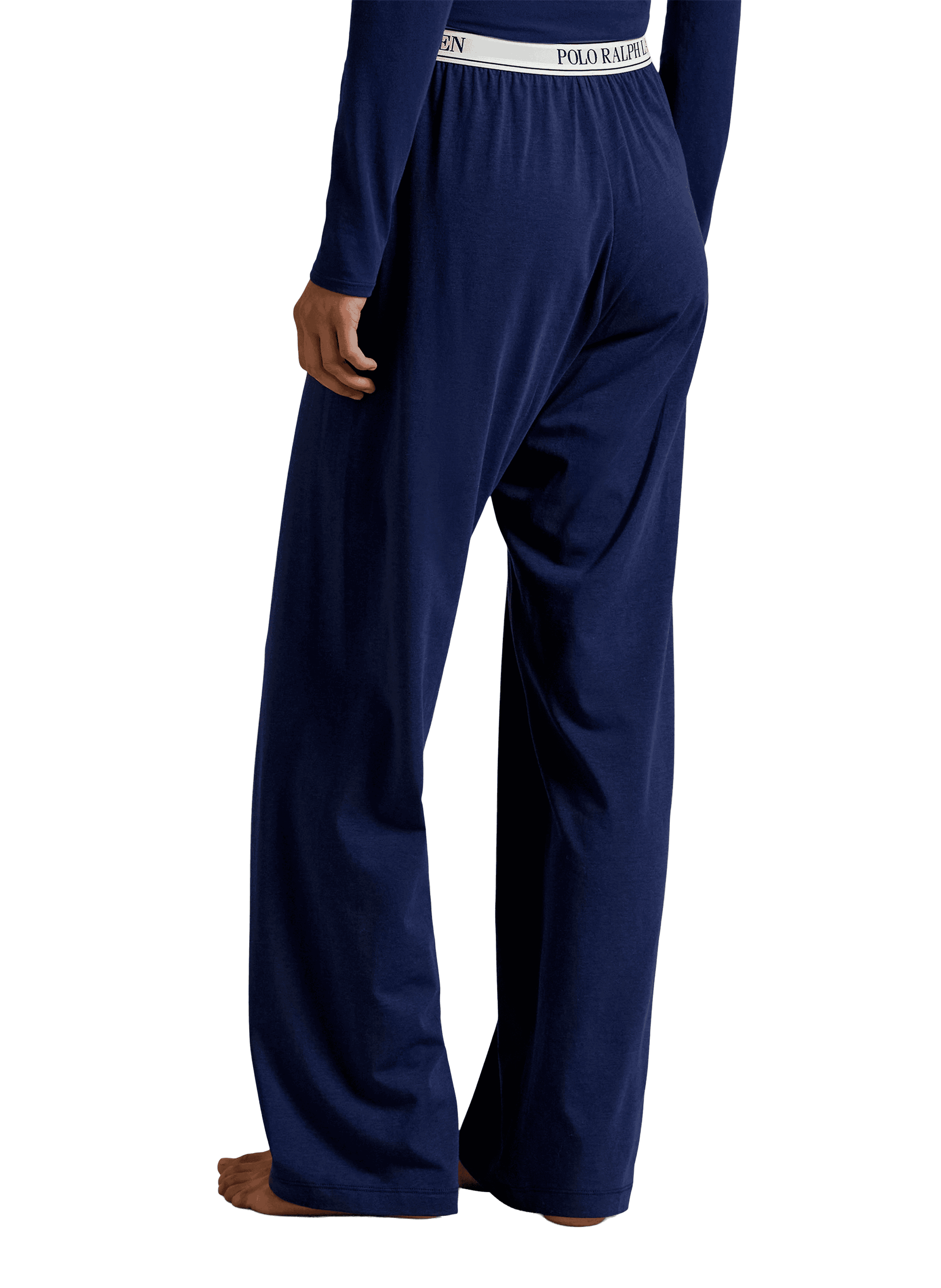 Mixed cotton pajama pants POLO RALPH LAUREN Blue