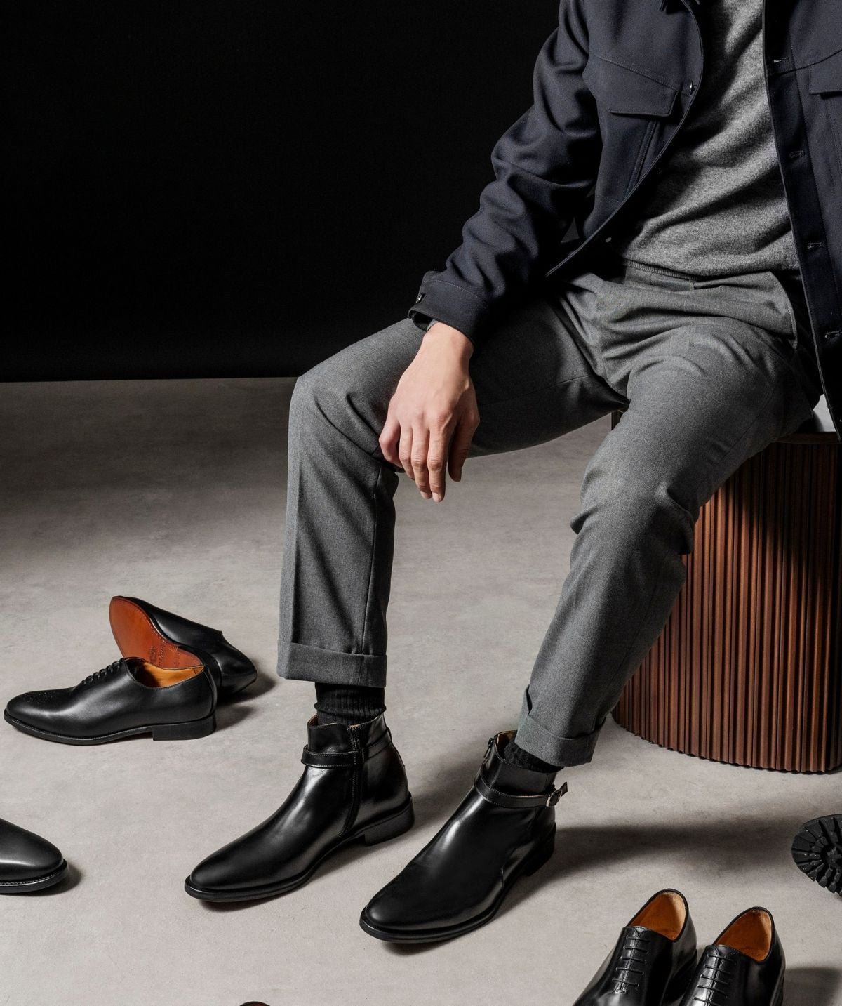 Bottines elthon FINSBURY Noir