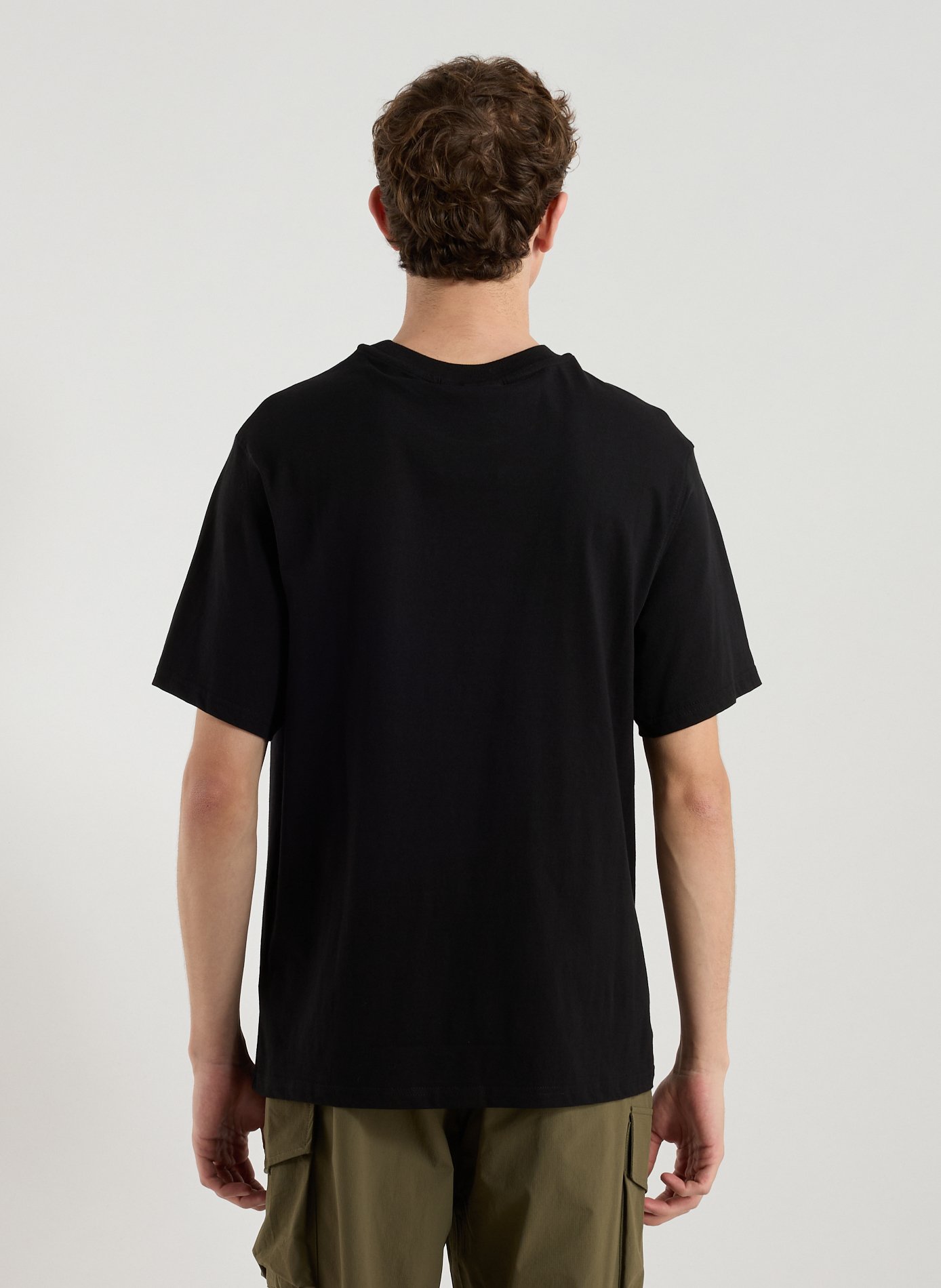 Cotton round-neck T-shirt GERTRUDE ET GASTON Black
