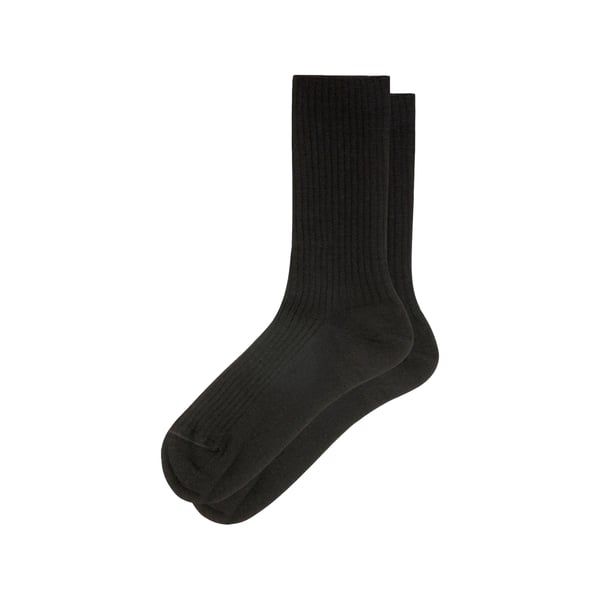 Chaussettes mi-hautes côtelées Chaussettes mi-hautes côtelées