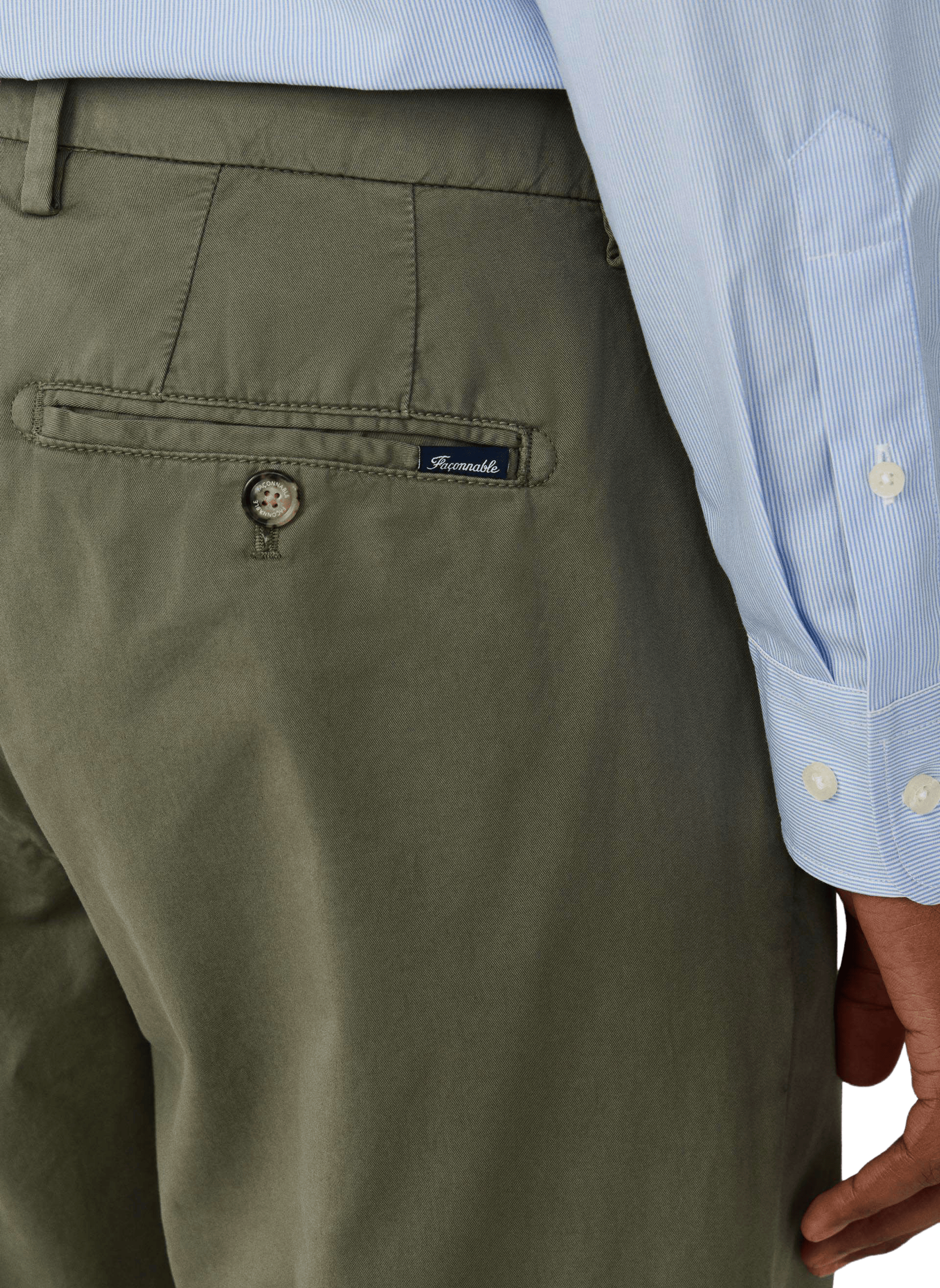 Night blue trousers - The Air Uniform FACONNABLE Khaki