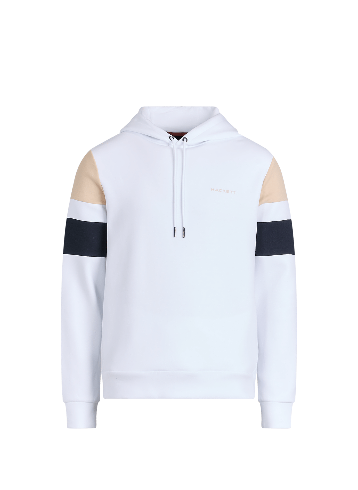Cotton Blend Hoodie HACKETT White