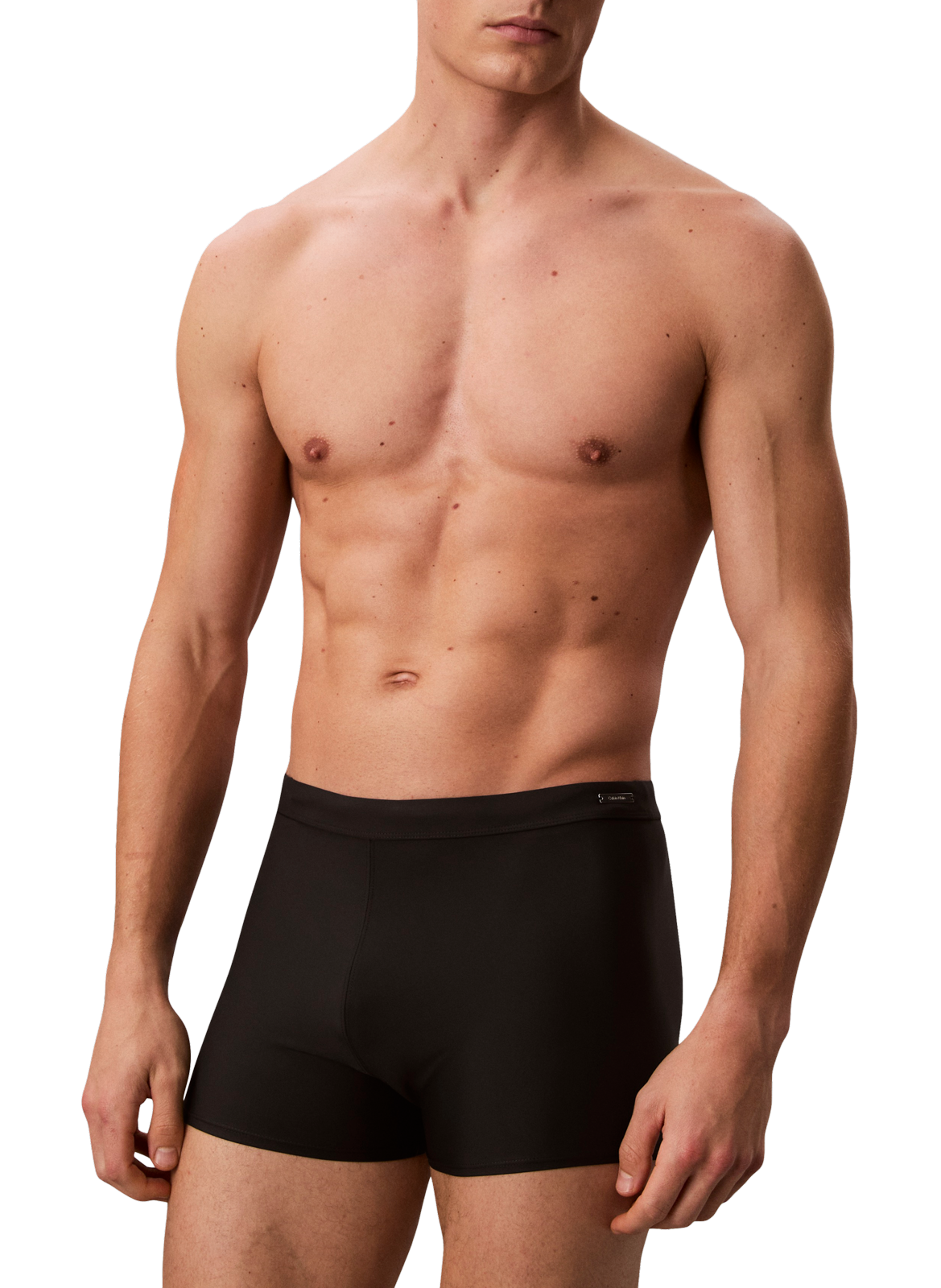 Recycled polyester swim shorts CALVIN KLEIN Black