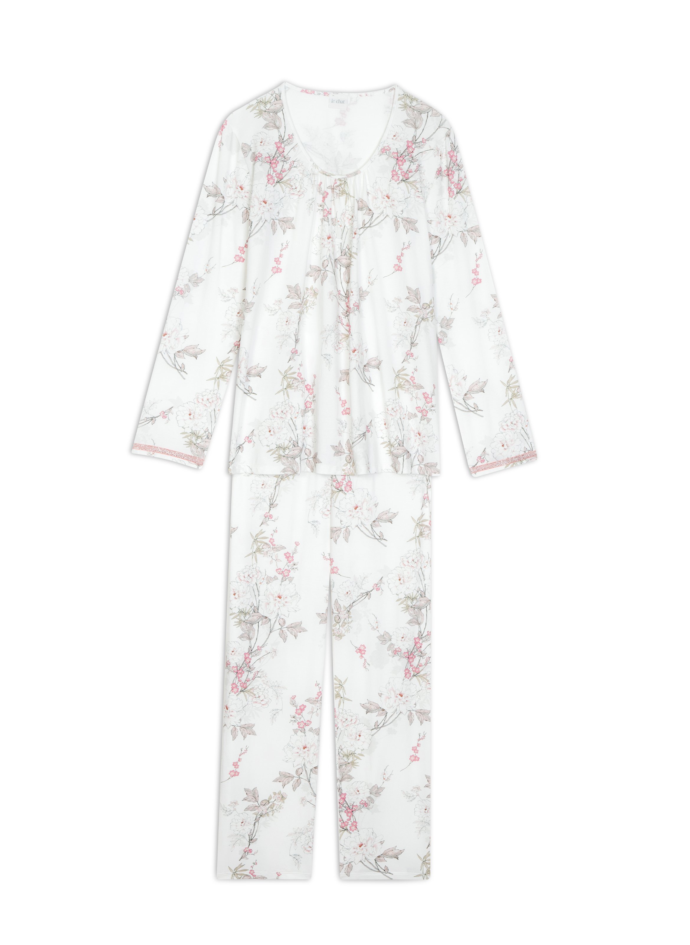 Pyjama en coton modal kelly 102 LE CHAT Multicolore