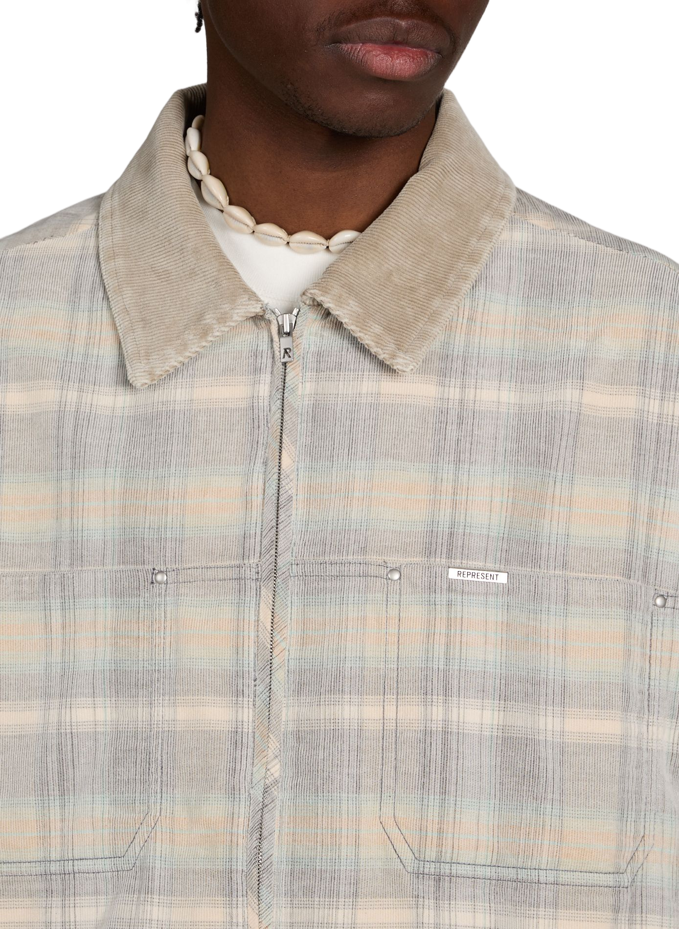 Surchemise en coton REPRESENT Bleu