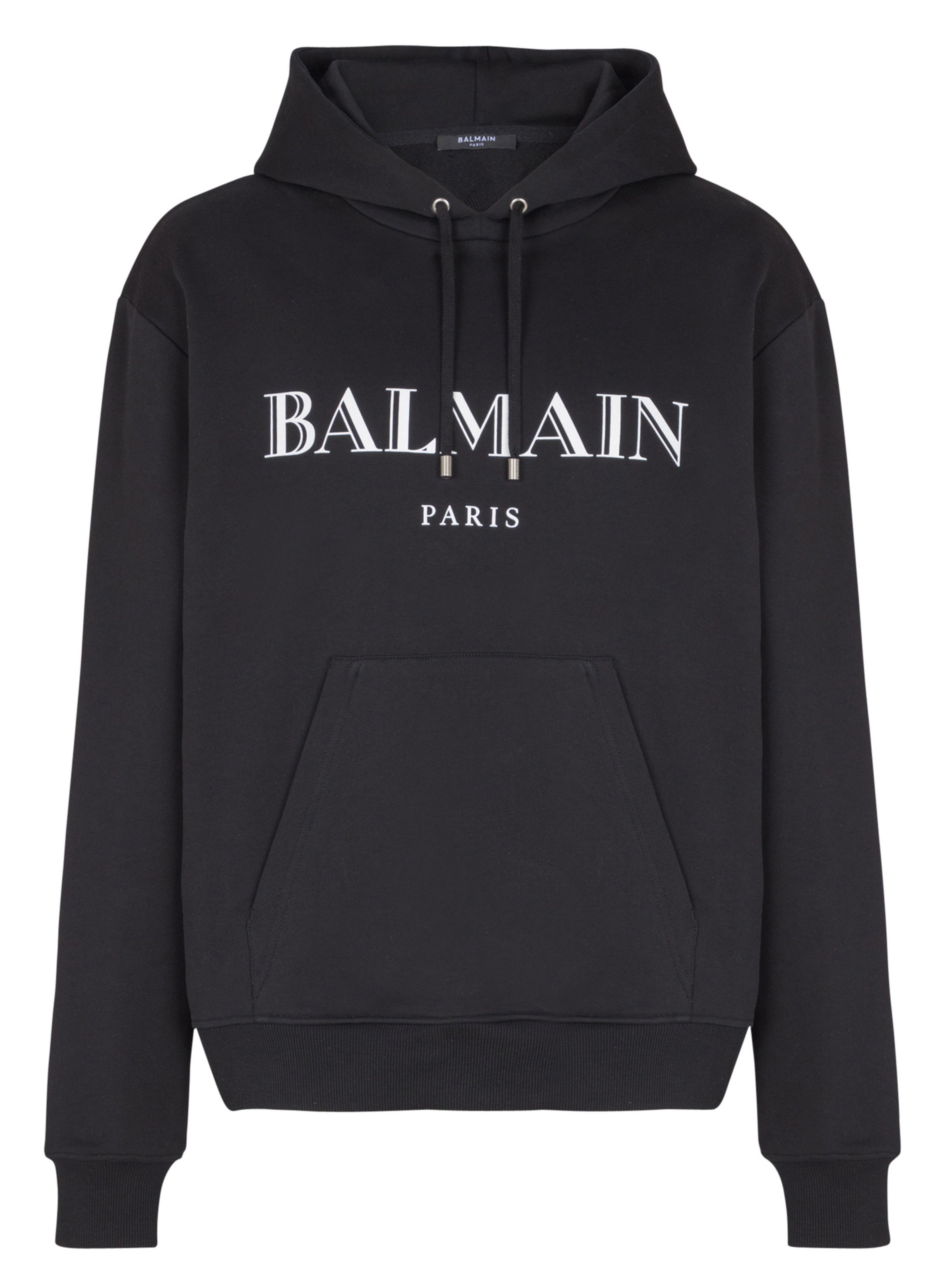 Hoodie imprimé balmain BALMAIN Noir
