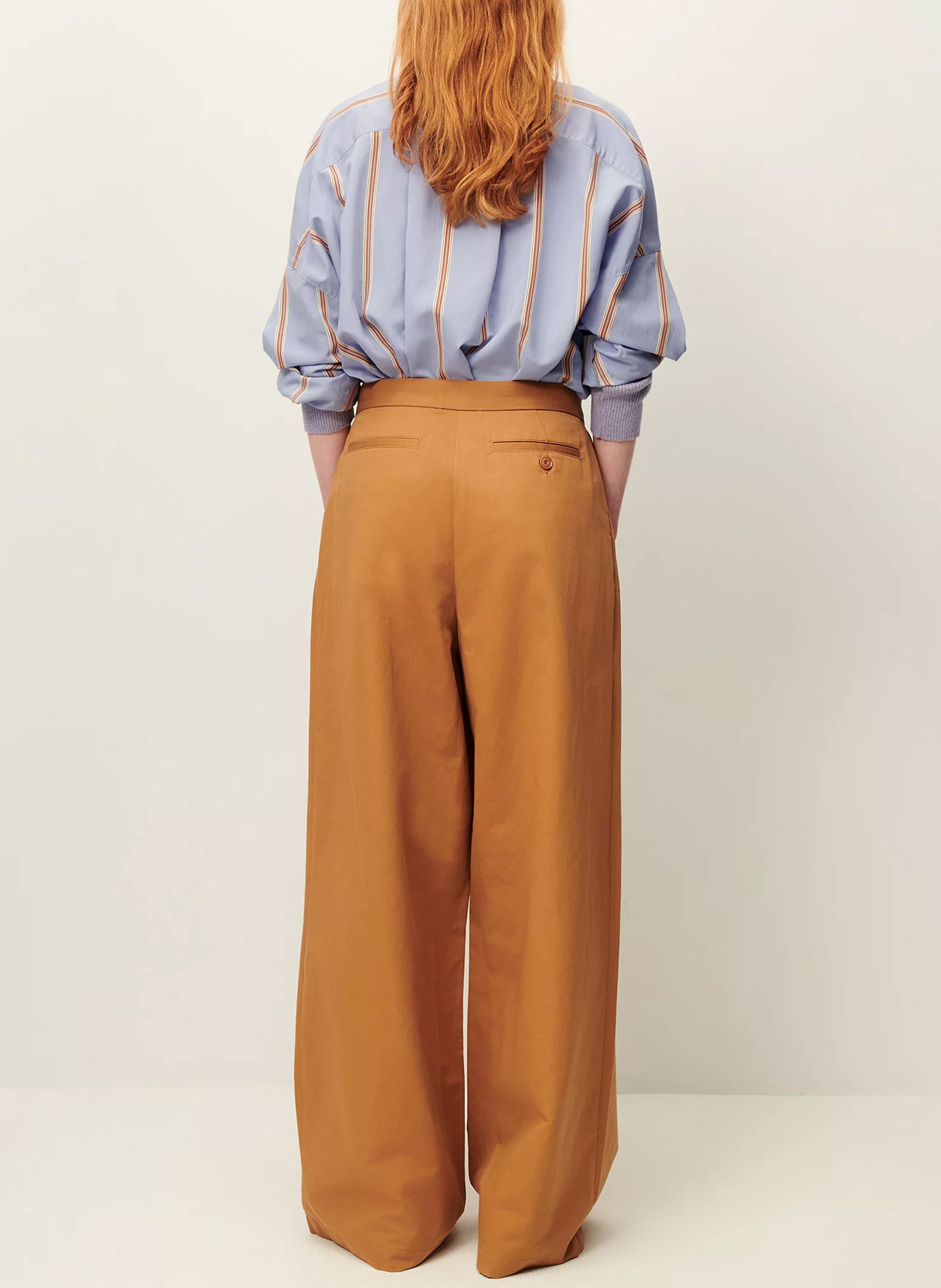 Chemise droite rayée celona SESSUN Bleu