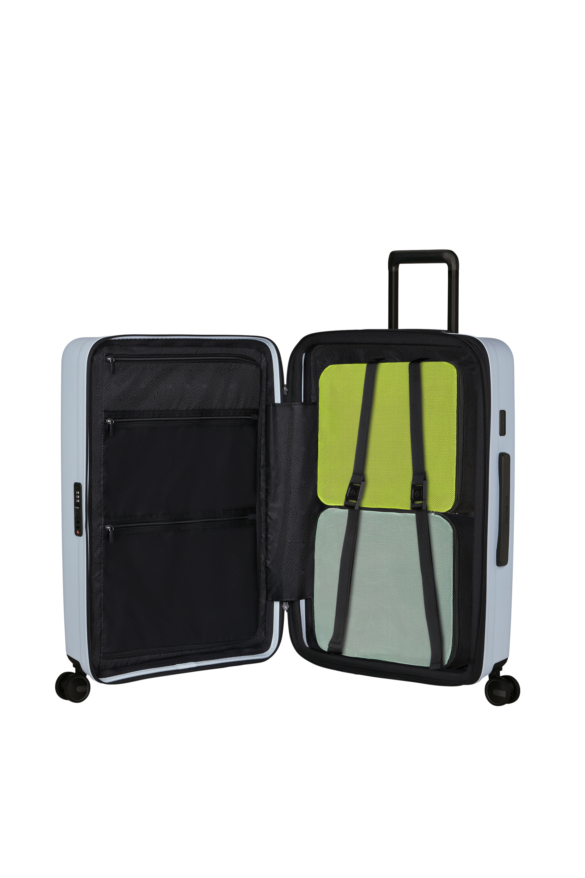 Restackd valise 4 roues taille m SAMSONITE Bleu