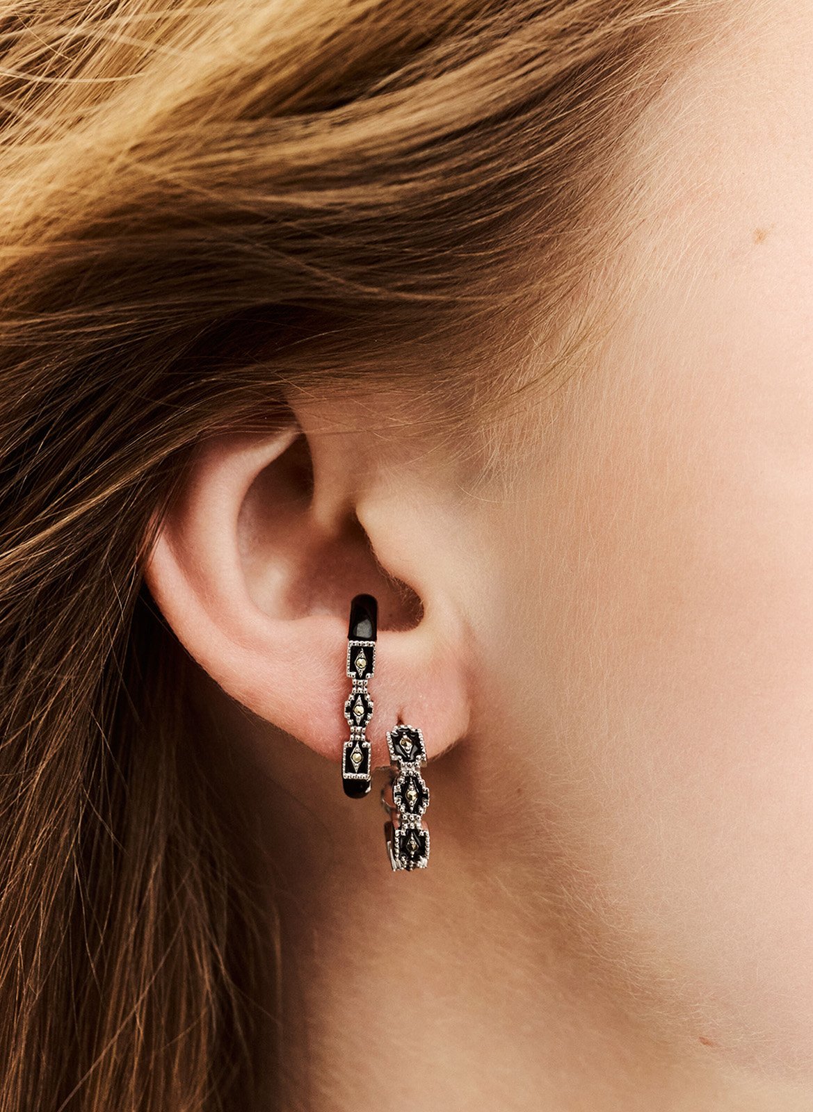 Boucles d'oreilles créoles jemma BA&SH Argent