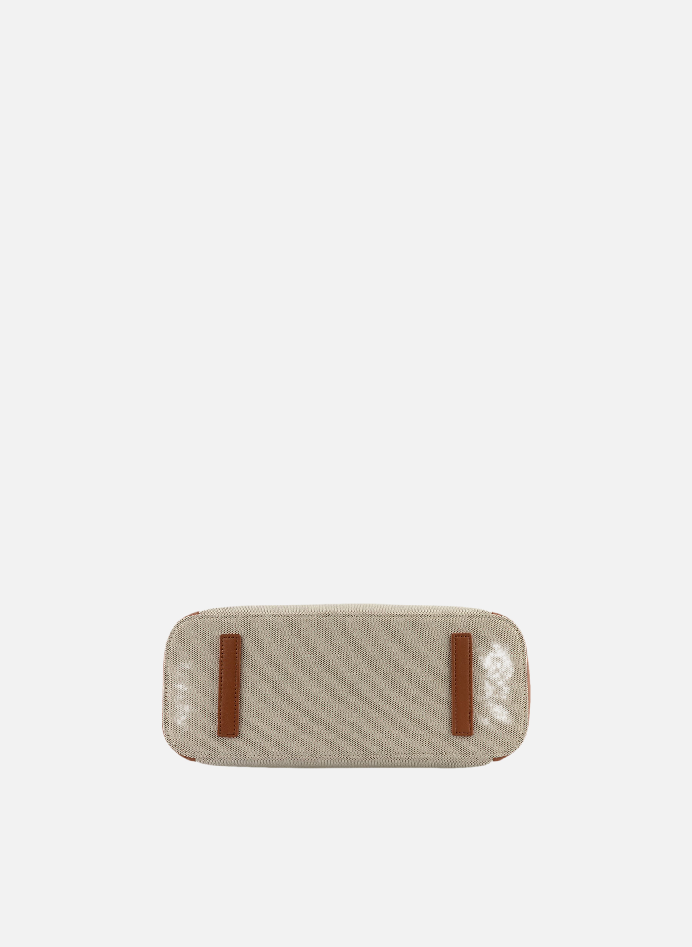 Sévigné coton | sac porté épaule POURCHET Marron