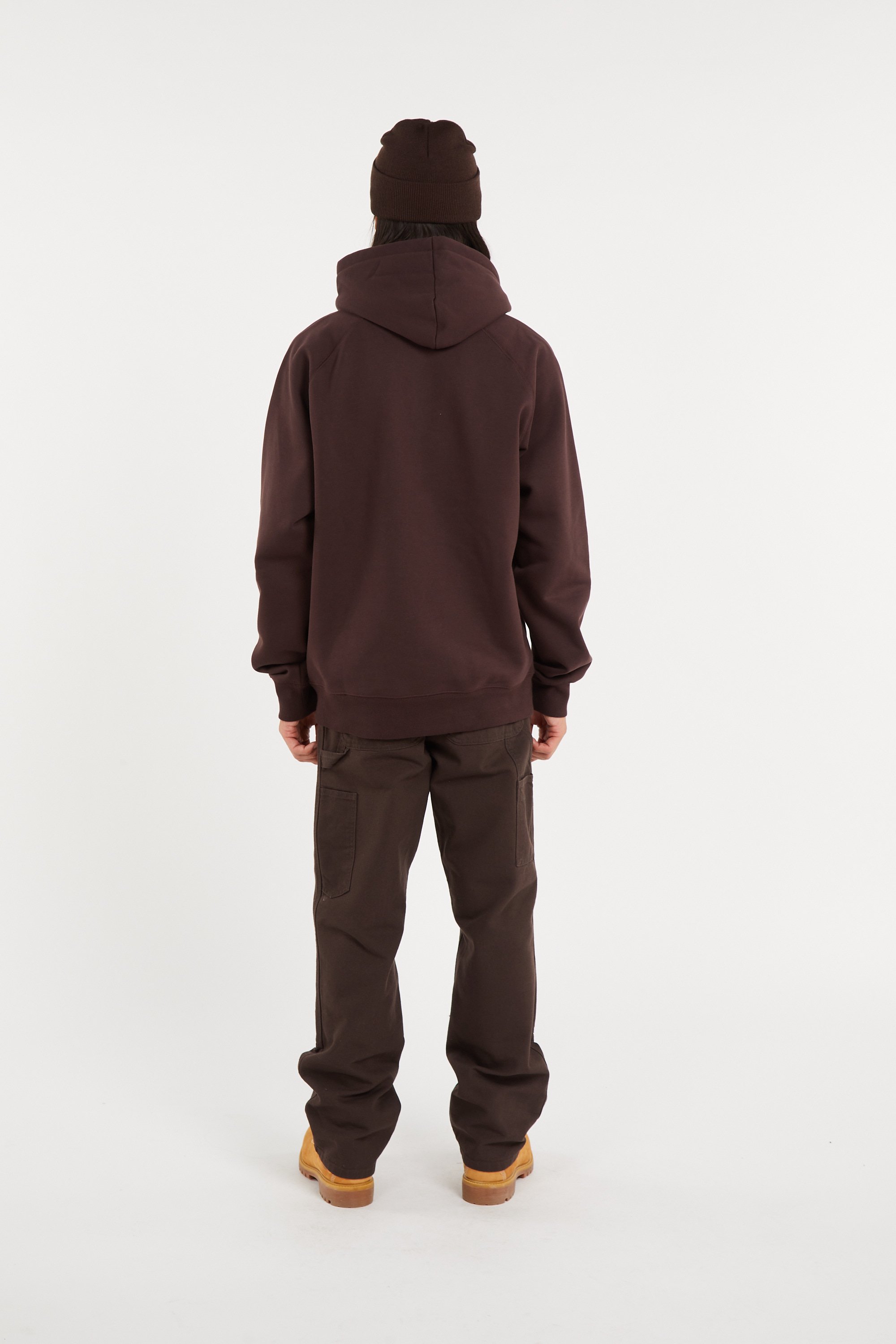 Hoodie hooded chase CARHARTT WIP Marron
