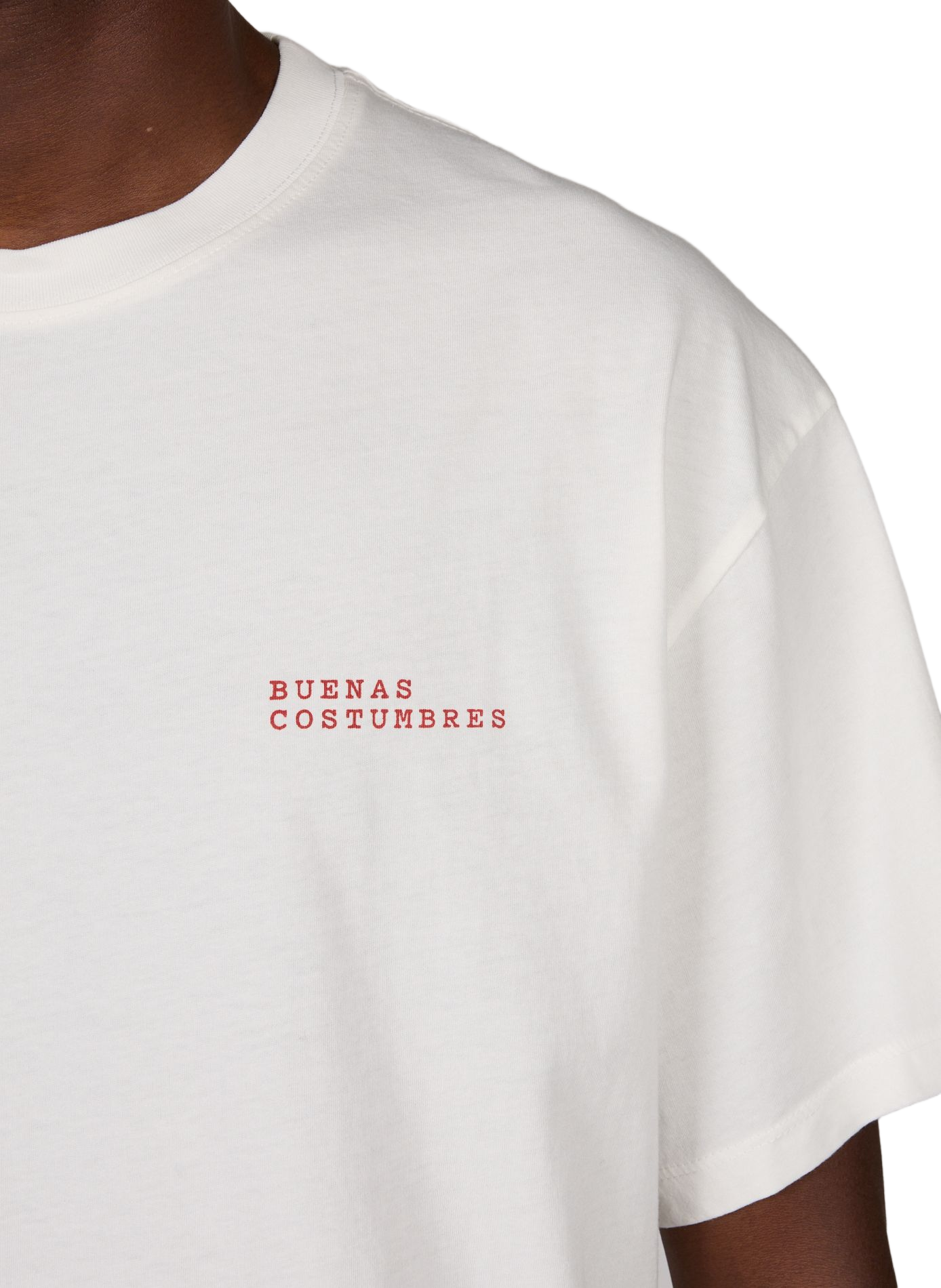 Printed cotton Aaron T-shirt THINKING MU White