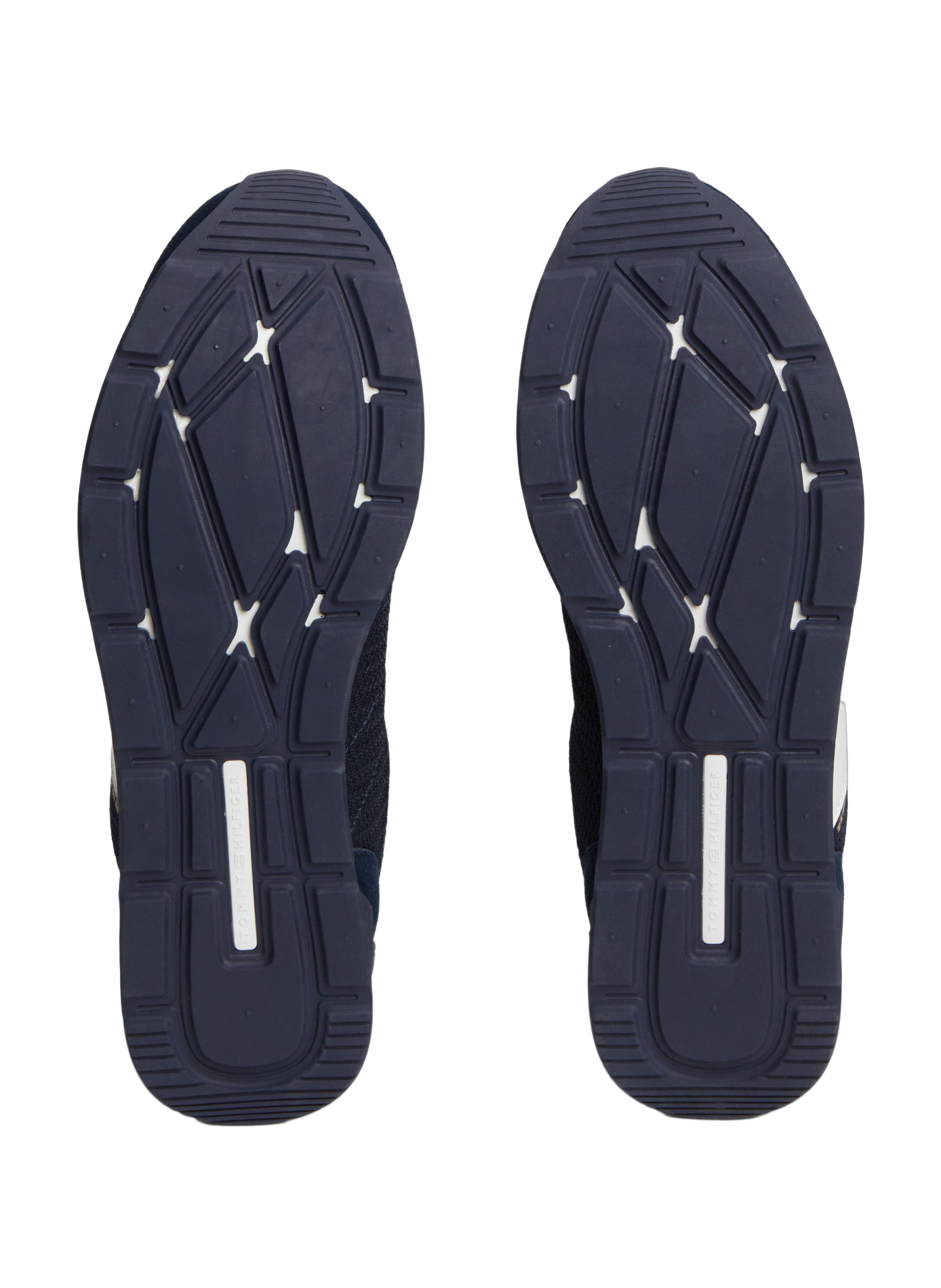 Baskets unies à lacets TOMMY HILFIGER White
