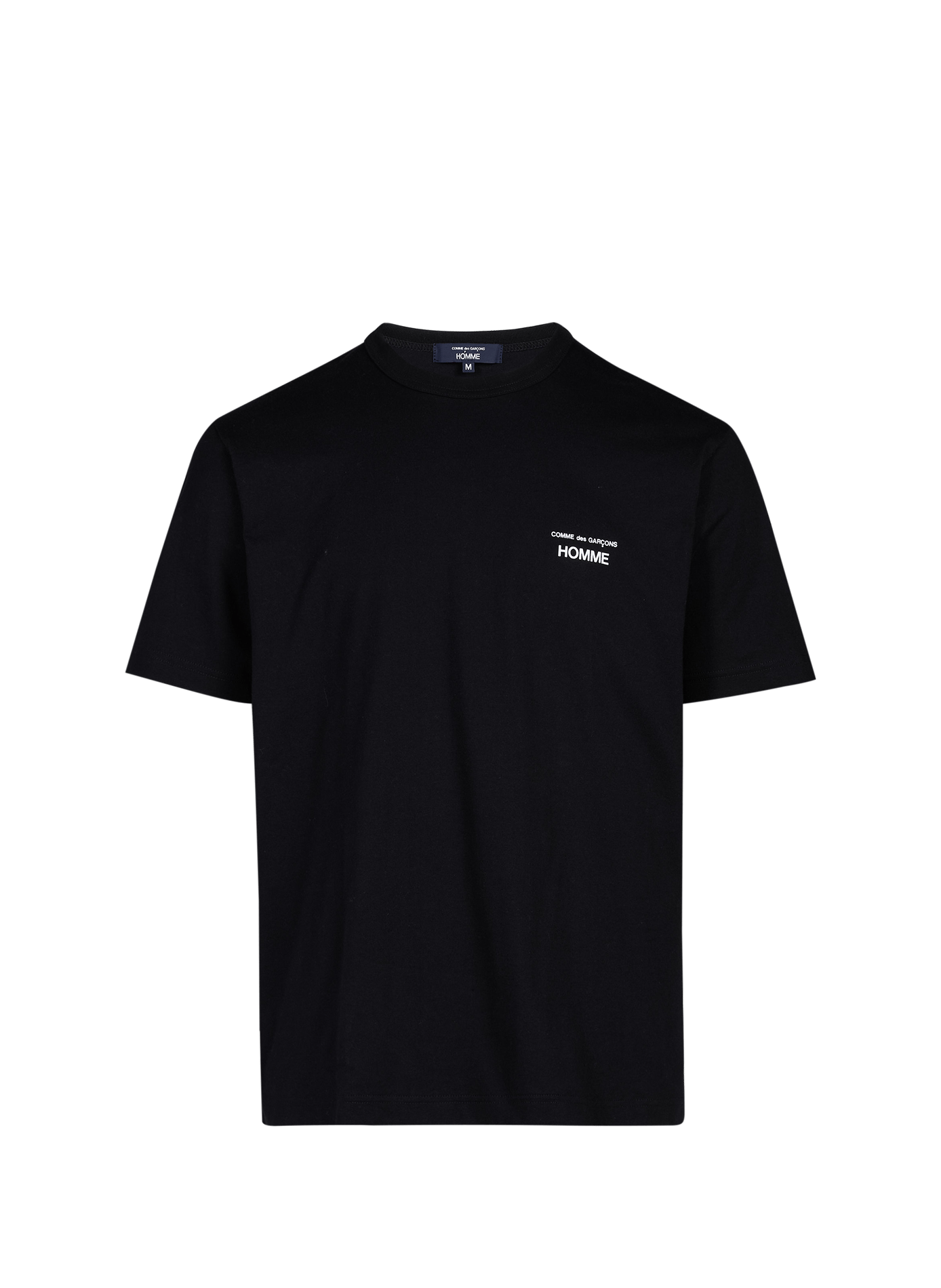 T-shirt oversize imprimé en coton COMME DES GARCONS HOMME Noir
